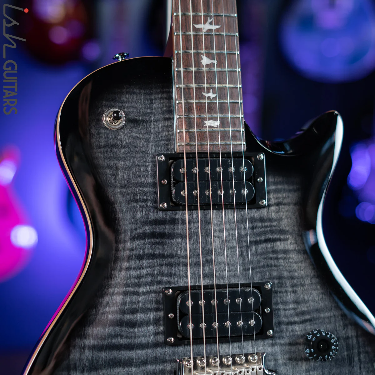 2021 PRS SE Mark Tremonti Charcoal Burst - Image 3