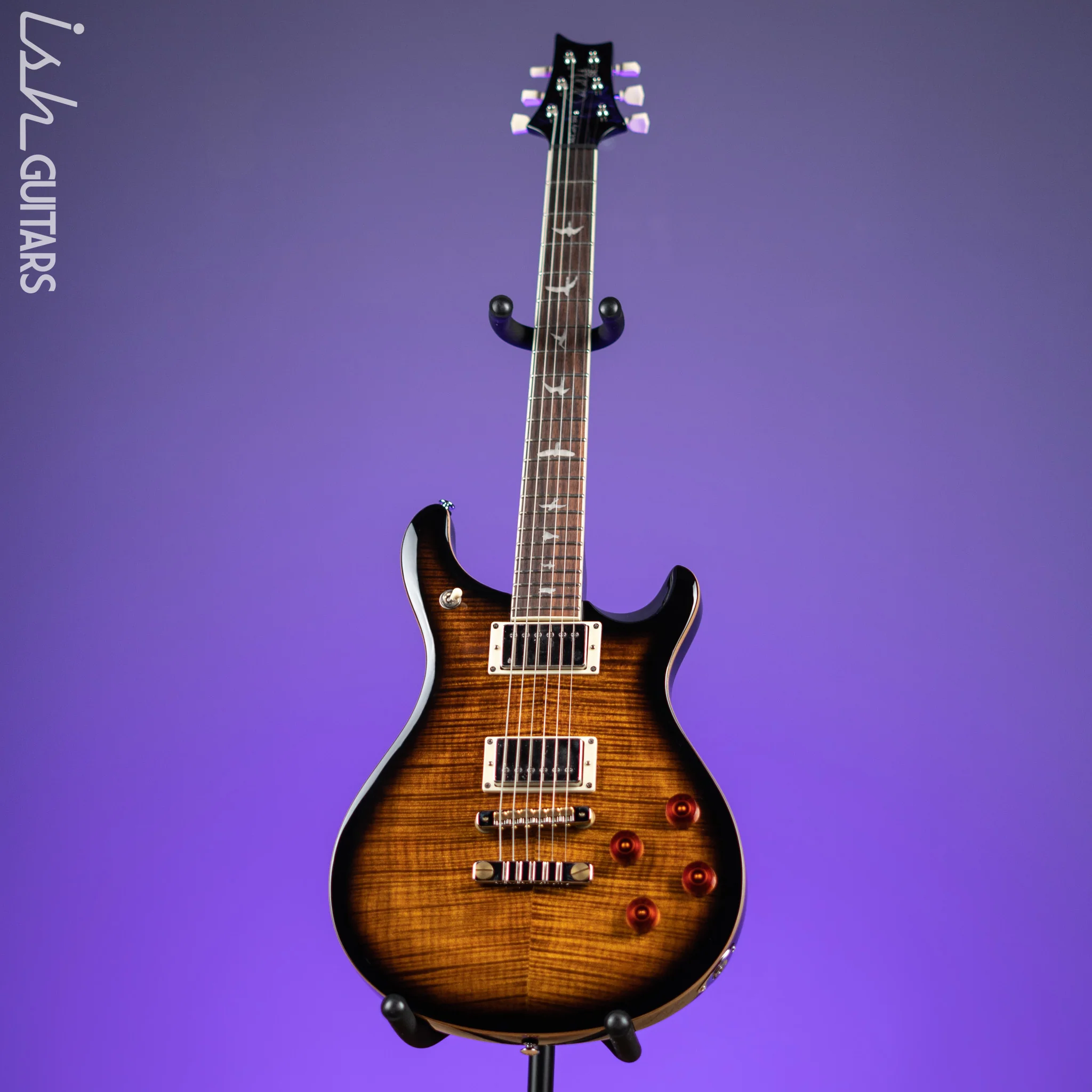 PRS SE McCarty 594 Electric Guitar Black Gold Sunburst - Image 2