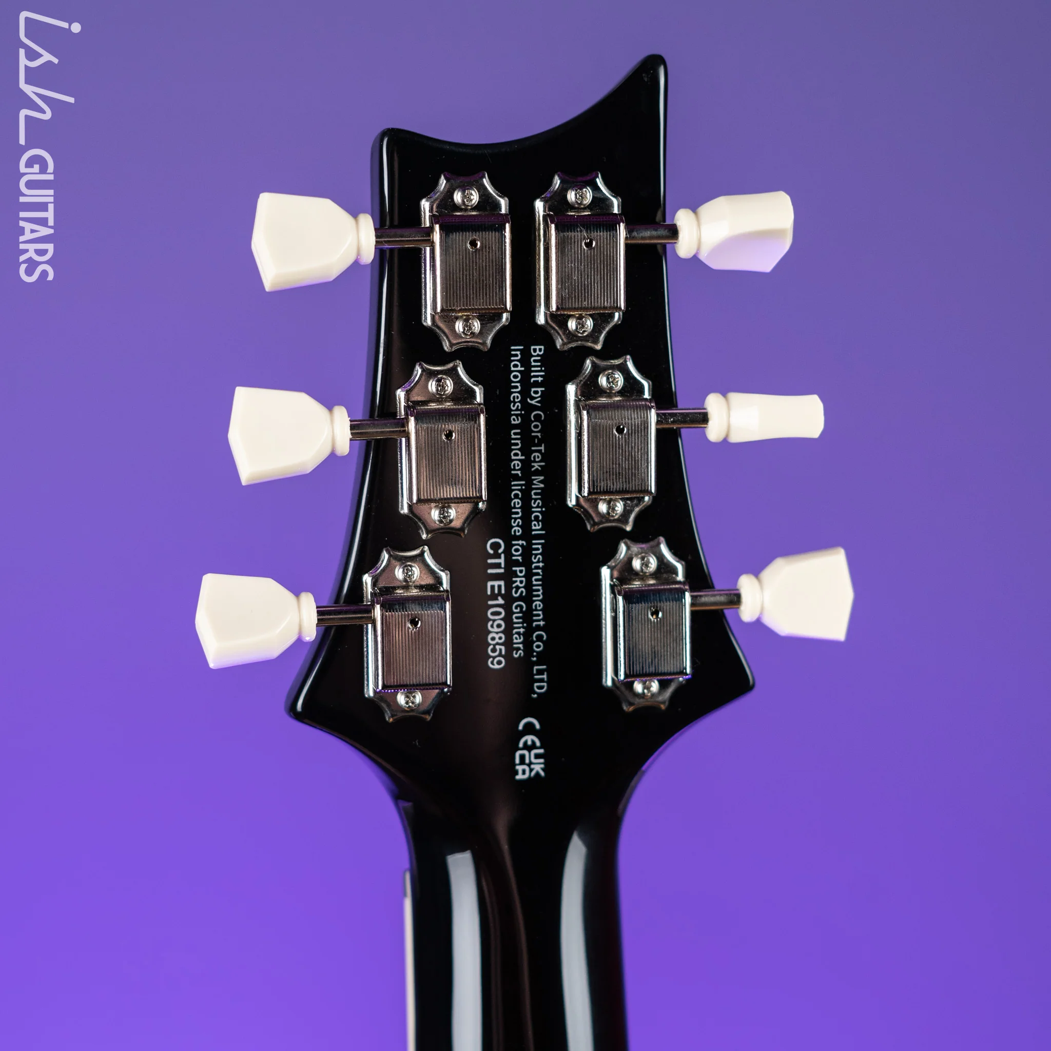 PRS SE McCarty 594 Electric Guitar Black Gold Sunburst - Image 10