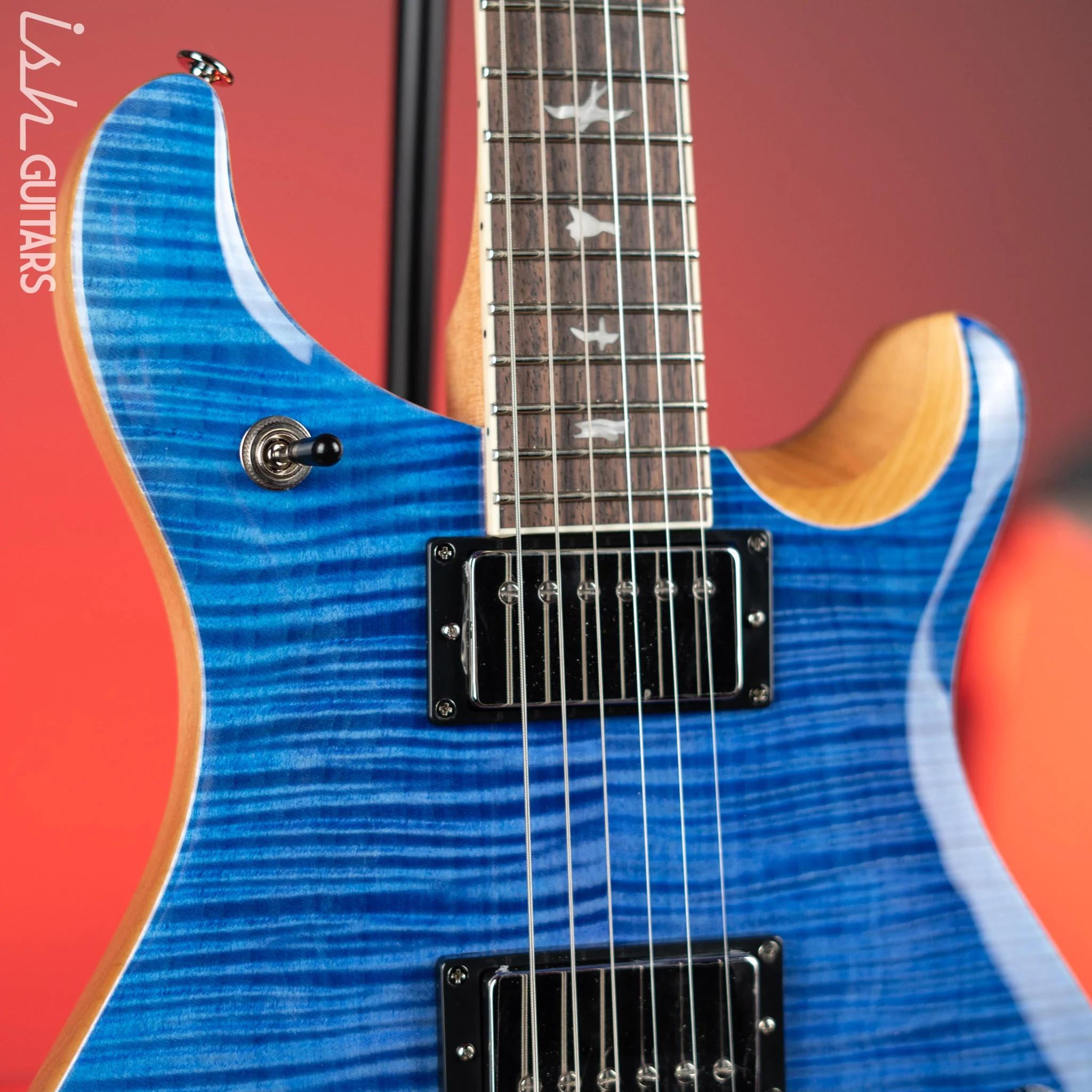 PRS SE McCarty 594 Electric Guitar Faded Blue - Image 3