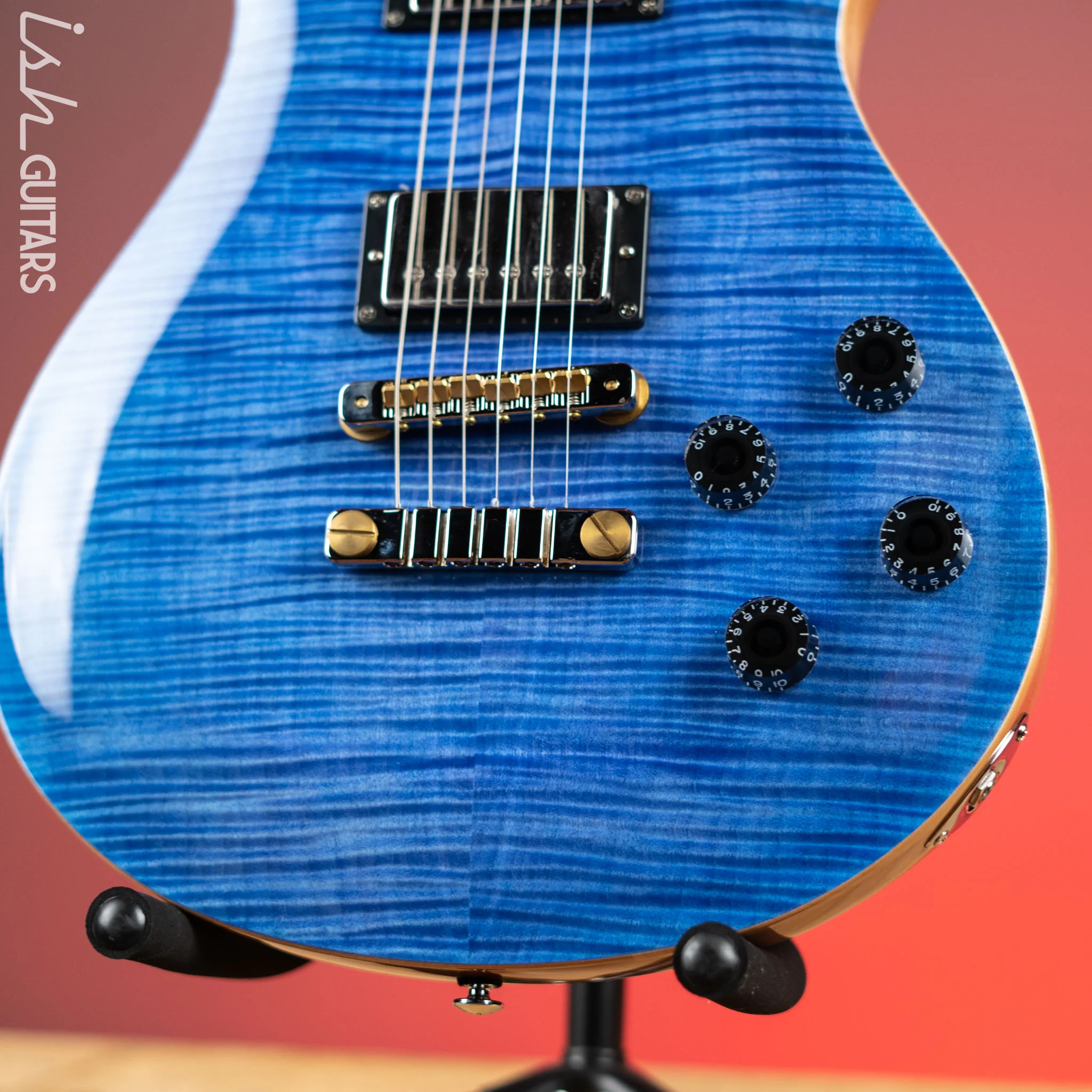 PRS SE McCarty 594 Electric Guitar Faded Blue - Image 4