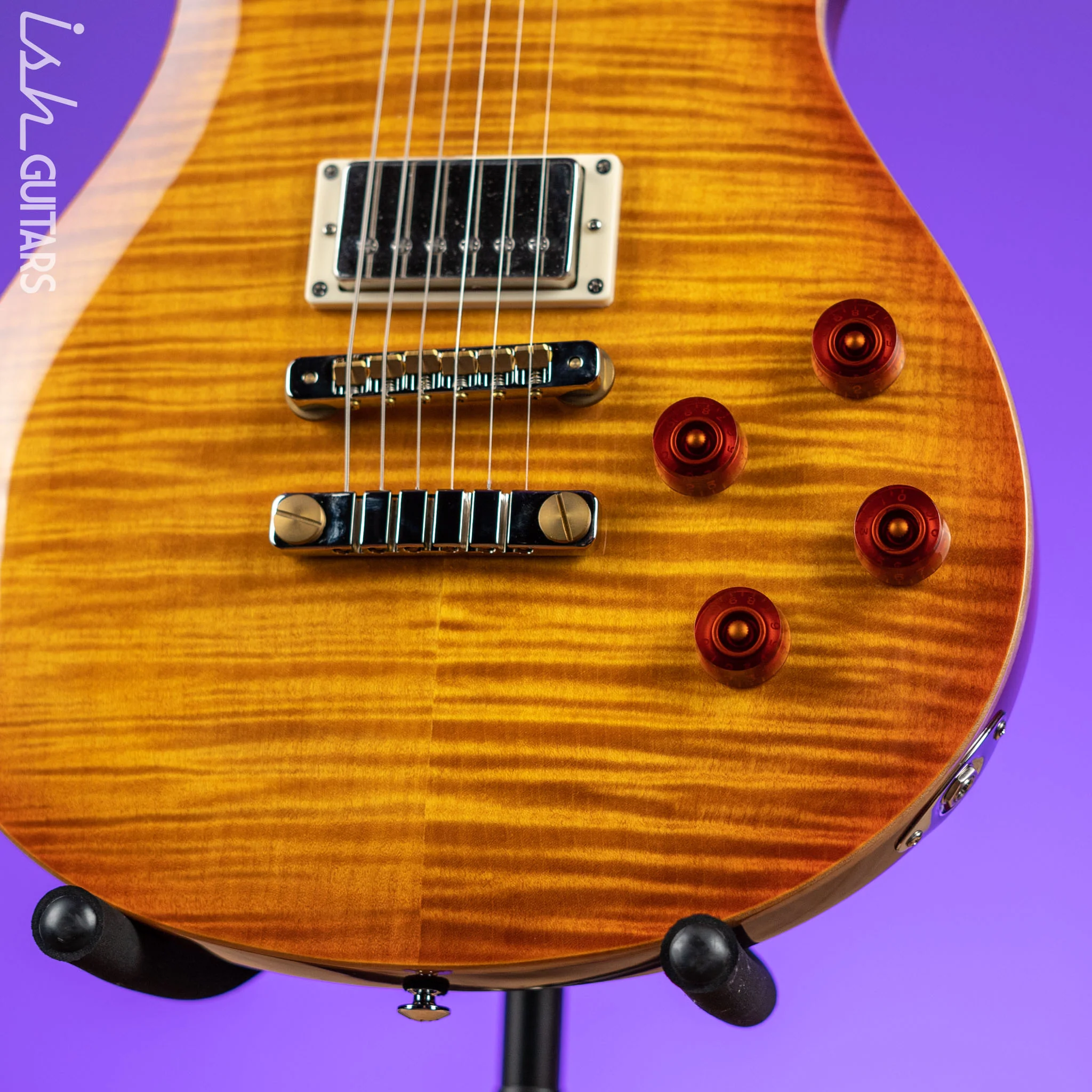 PRS SE McCarty 594 Electric Guitar Vintage Sunburst - Image 4