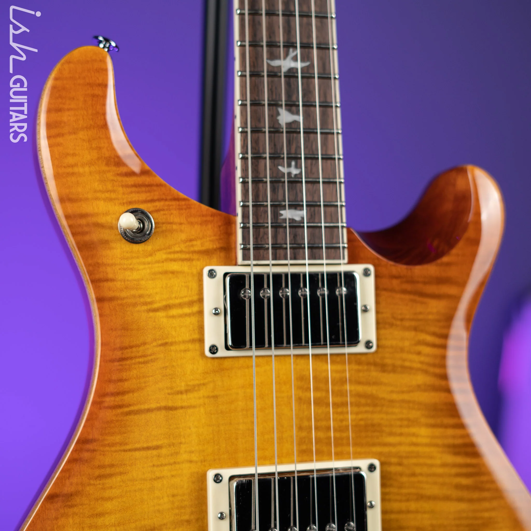 PRS SE McCarty 594 Electric Guitar Vintage Sunburst - Image 3
