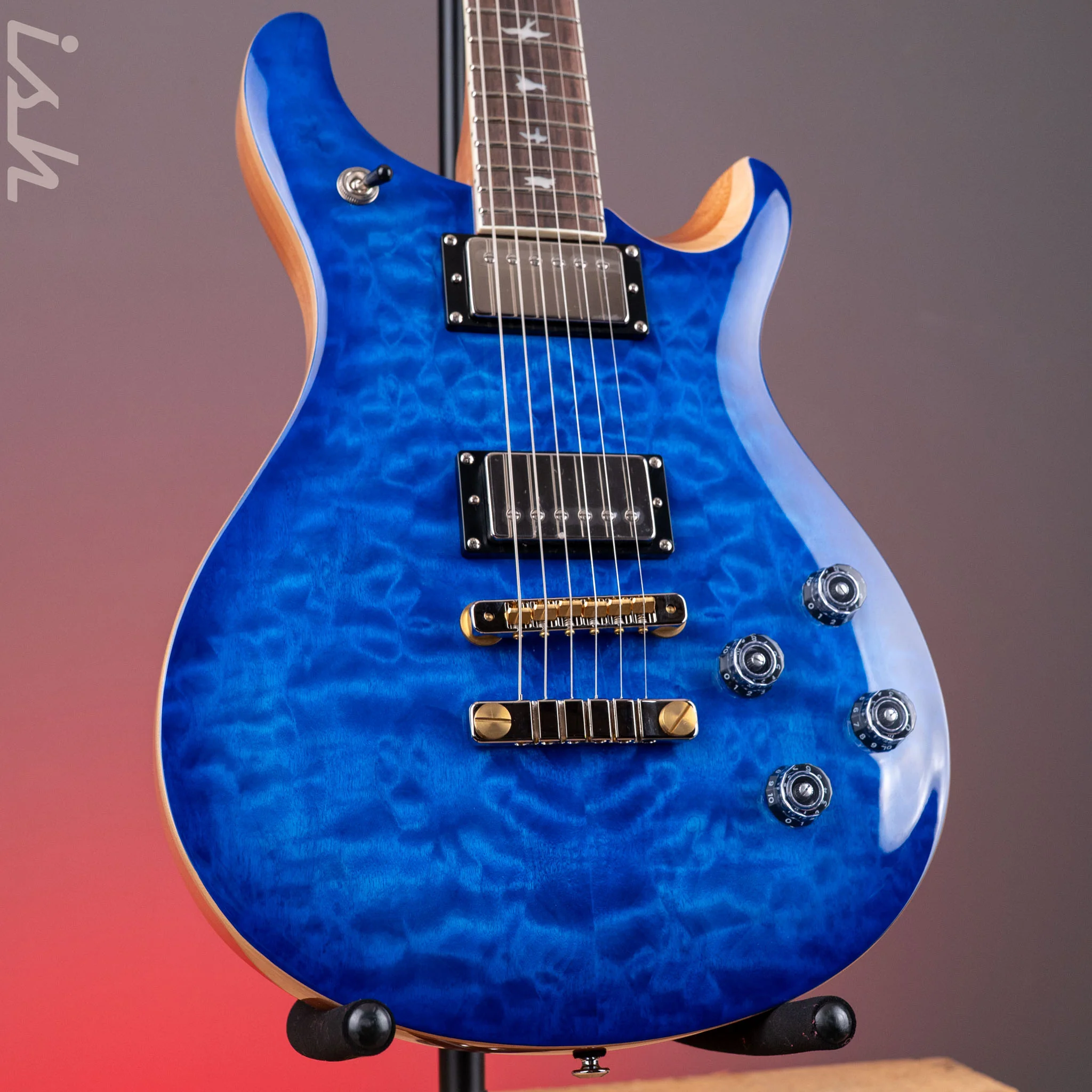 PRS SE McCarty 594 Quilt Faded Blue Burst