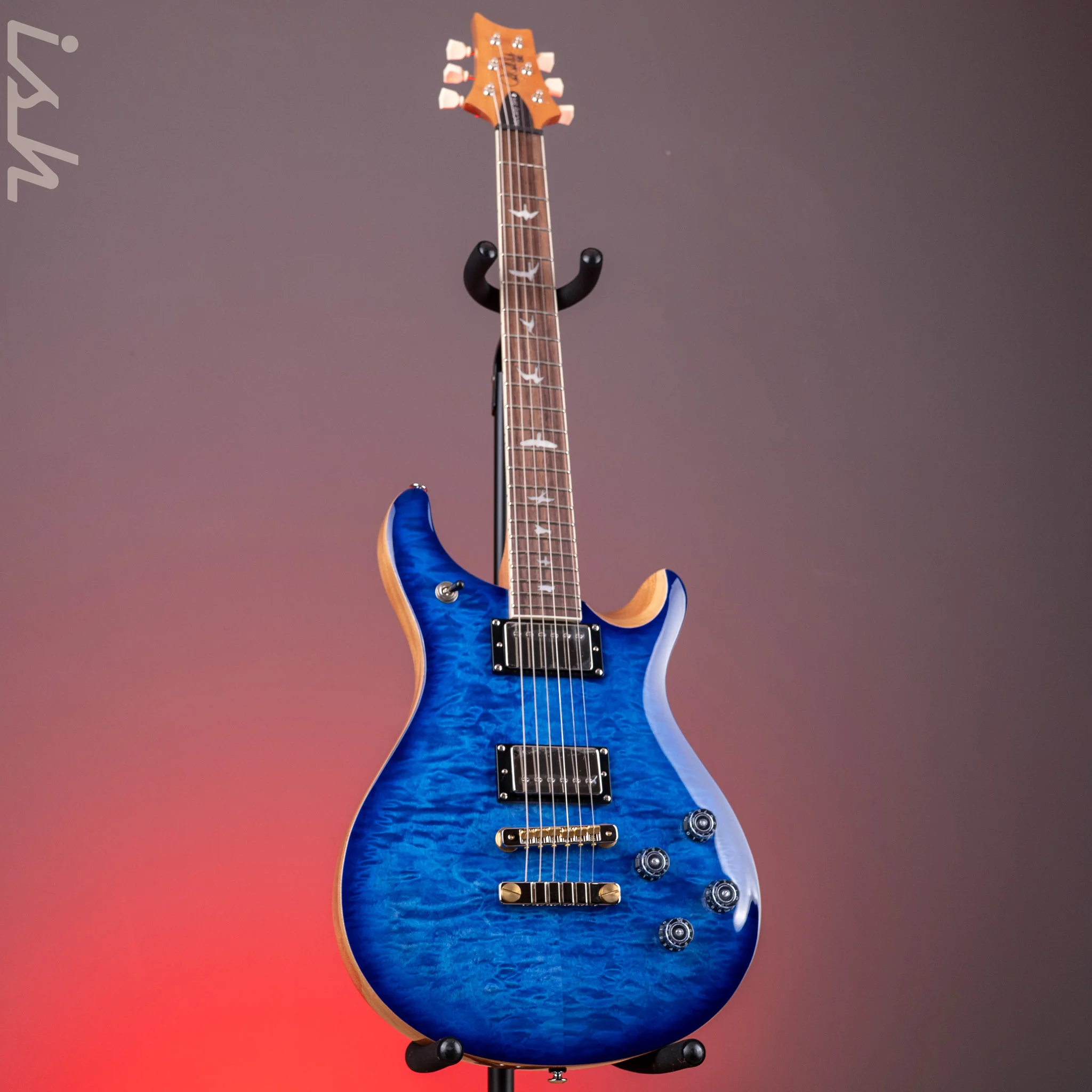PRS SE McCarty 594 Quilt Faded Blue Burst - Image 2