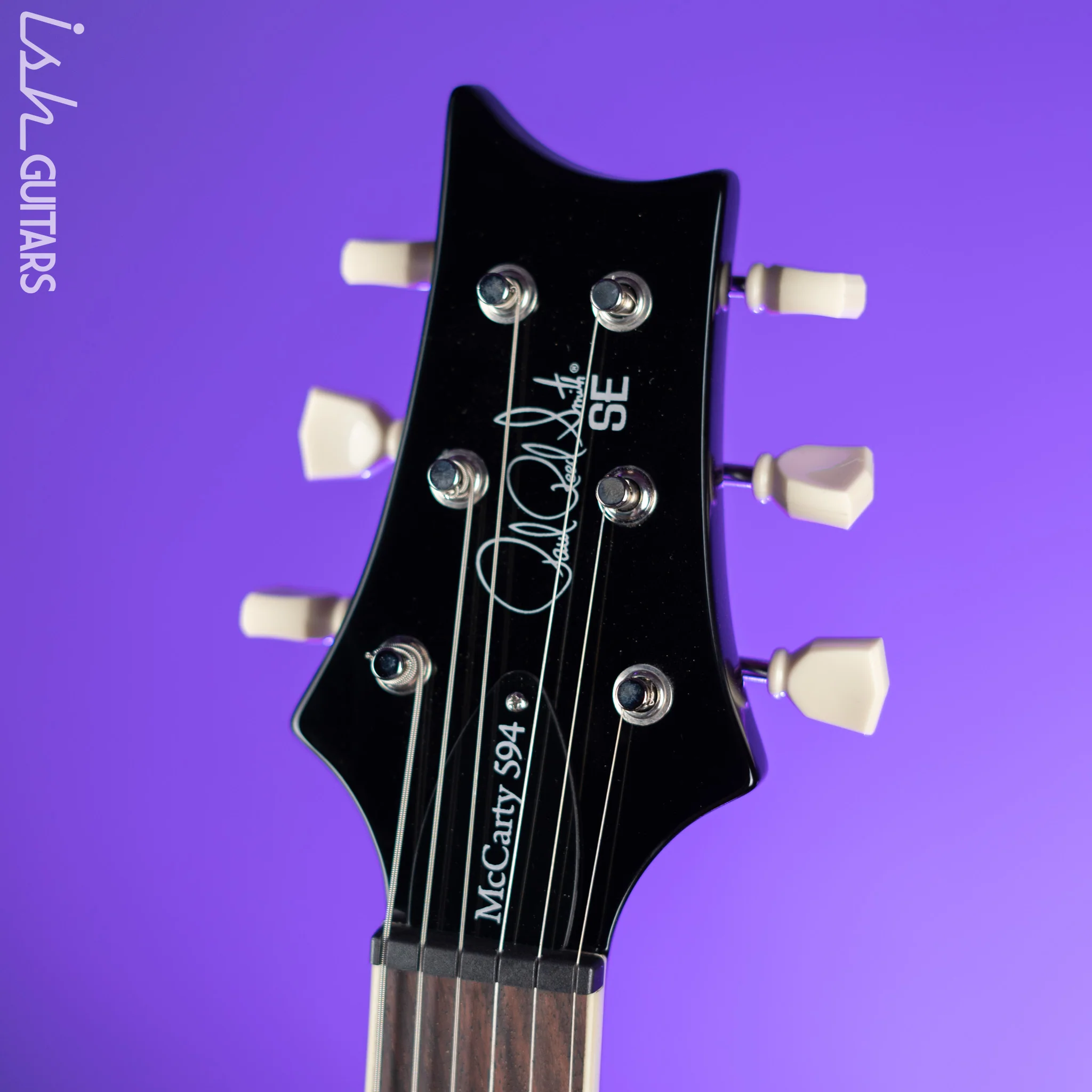 PRS SE McCarty 594 Singlecut Electric Guitar Black Gold Burst Demo - Image 5