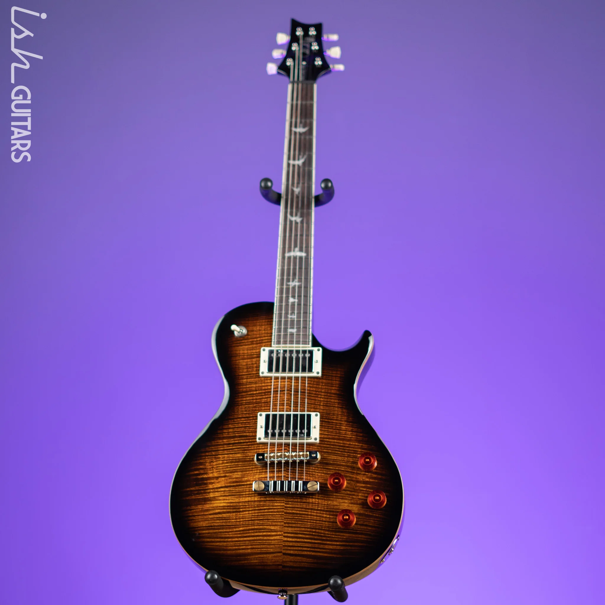 PRS SE McCarty 594 Singlecut Electric Guitar Black Gold Burst - Image 2
