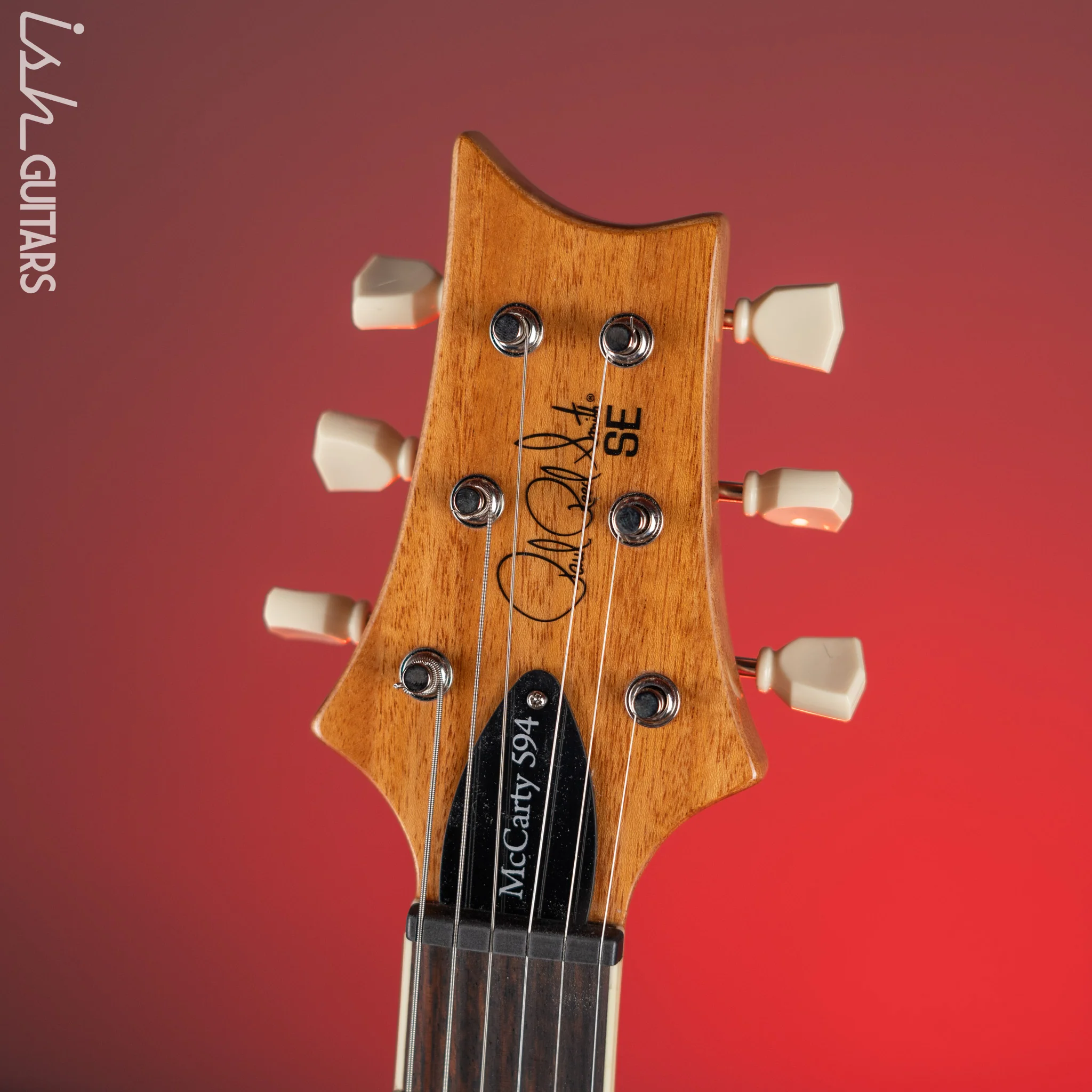 PRS SE McCarty 594 Singlecut Electric Guitar Faded Blue Demo - Image 5