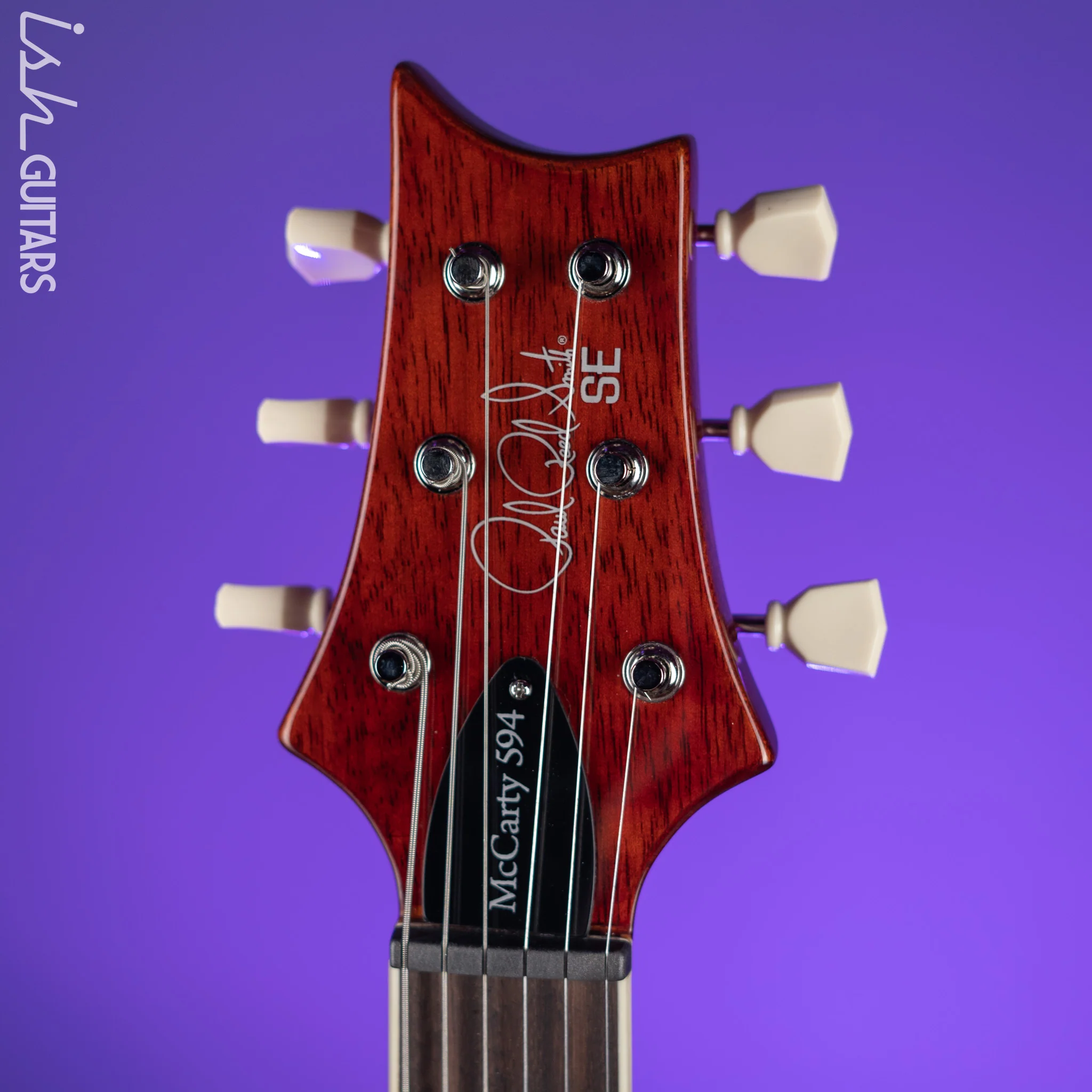 PRS SE McCarty 594 Singlecut Electric Guitar Vintage Sunburst - Image 5