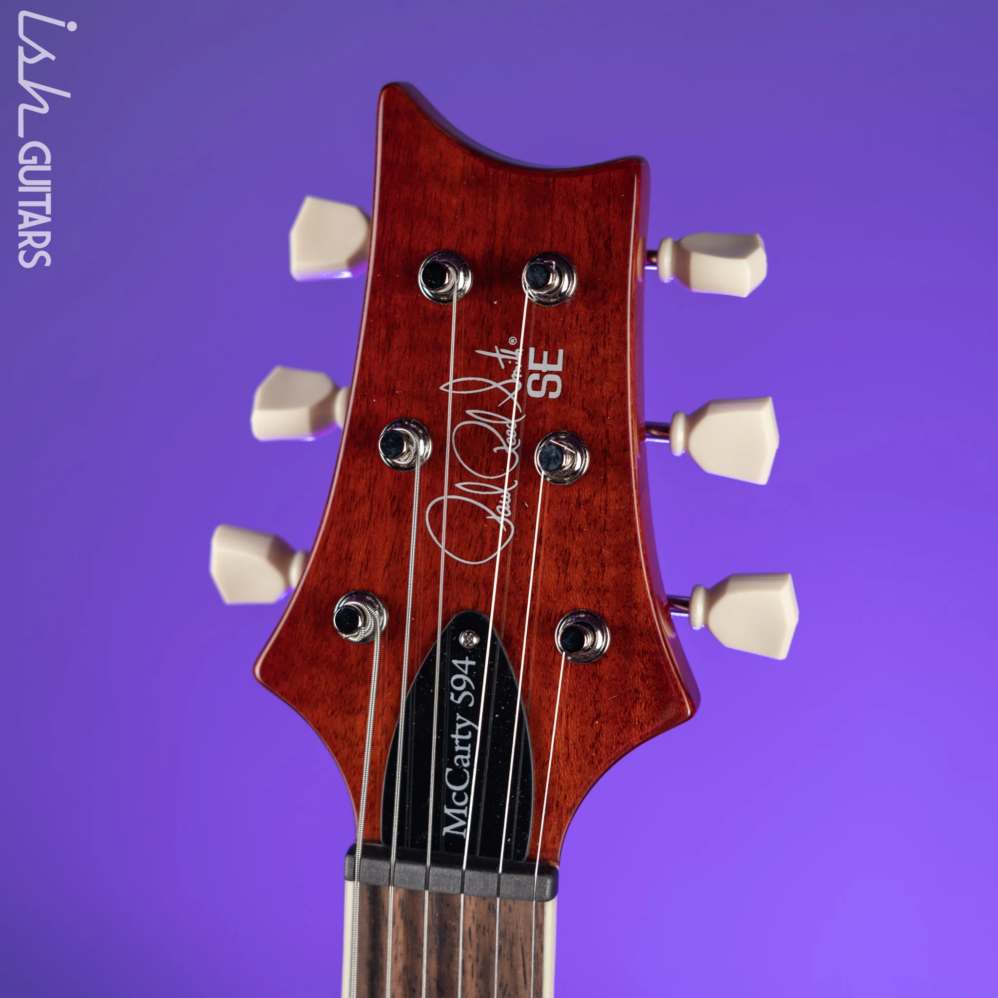 PRS SE McCarty 594 Singlecut Electric Guitar Vintage Sunburst - Image 5