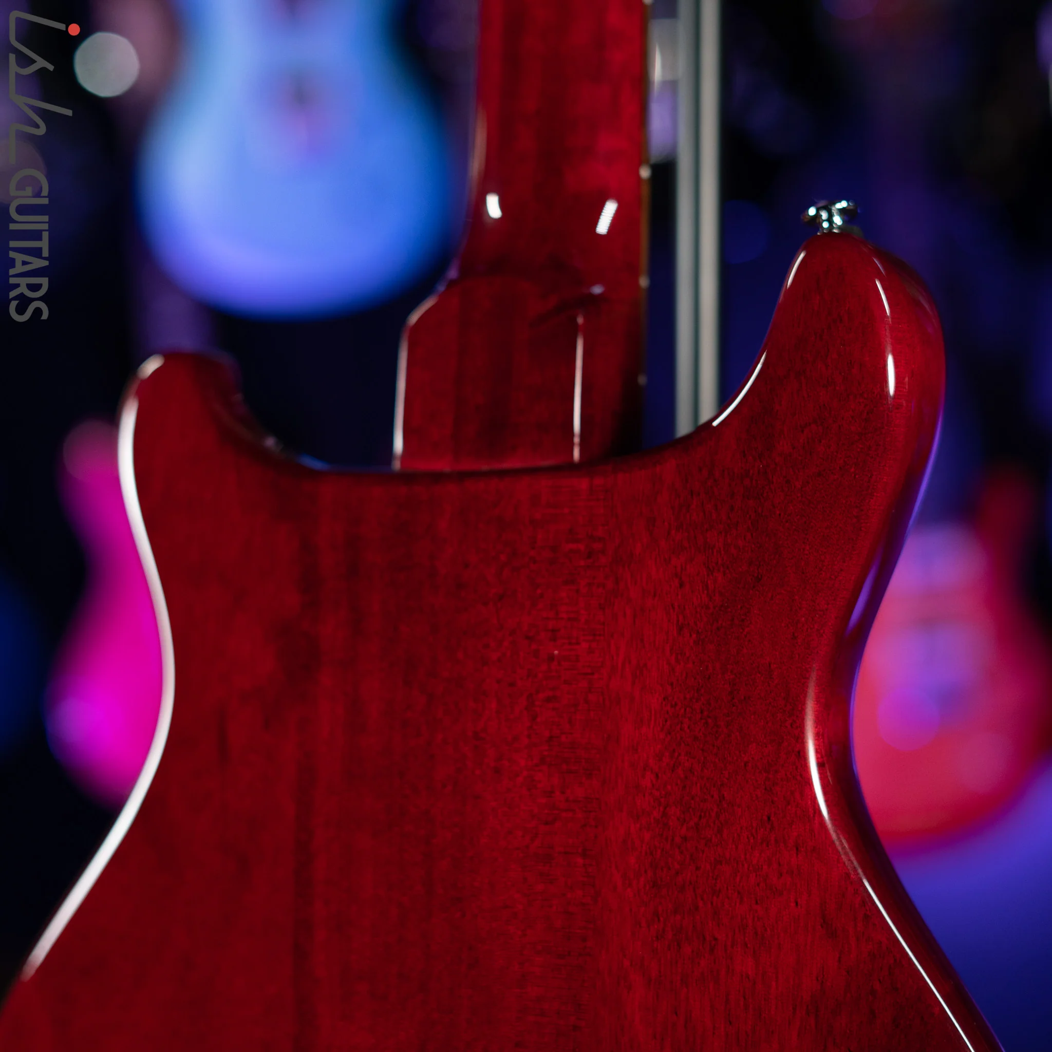 PRS SE Mira Electric Guitar Vintage Cherry - Image 8