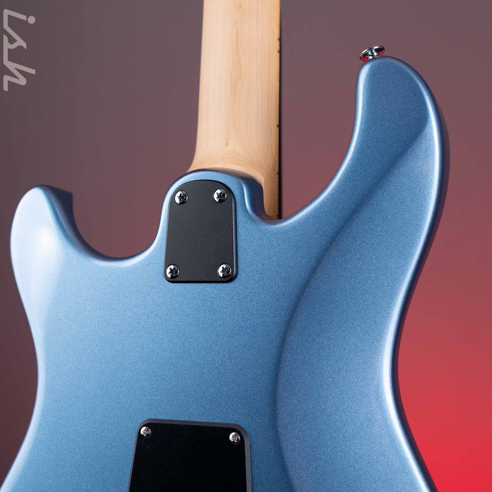 PRS SE NF3 Electric Guitar Ice Blue Metallic Maple Fretboard - Image 8