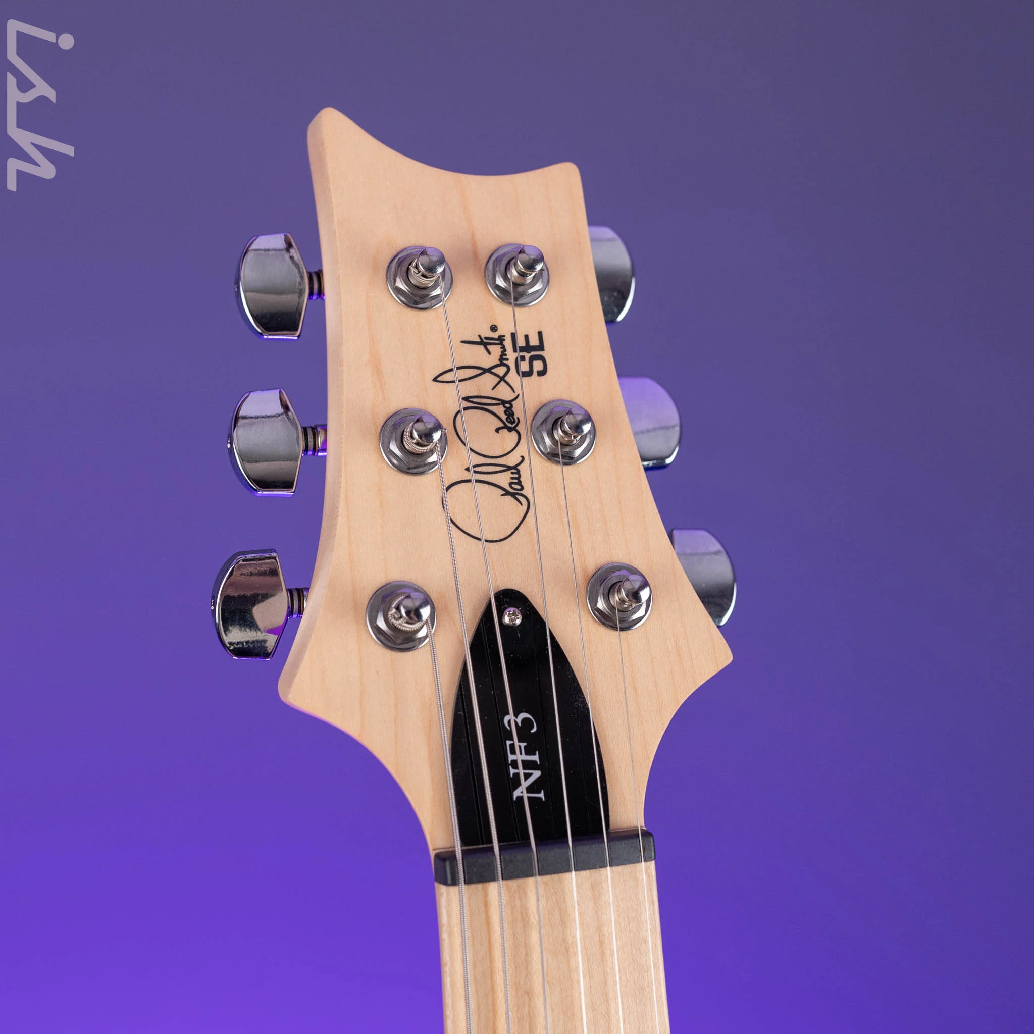 PRS SE NF3 Electric Guitar Metallic Orange Maple Fretboard - Image 5