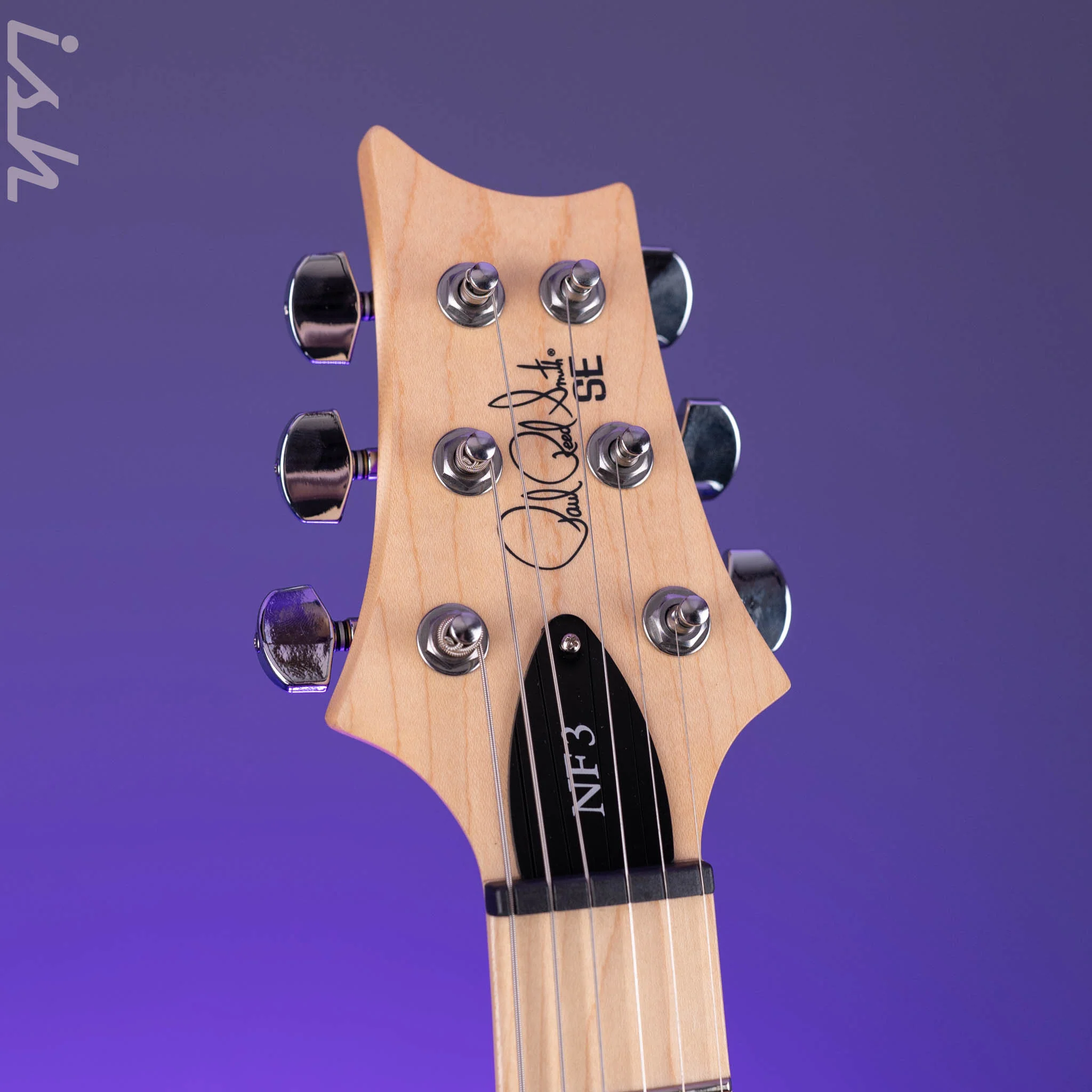 PRS SE NF3 Electric Guitar White Pearl Maple Fretboard Demo - Image 5