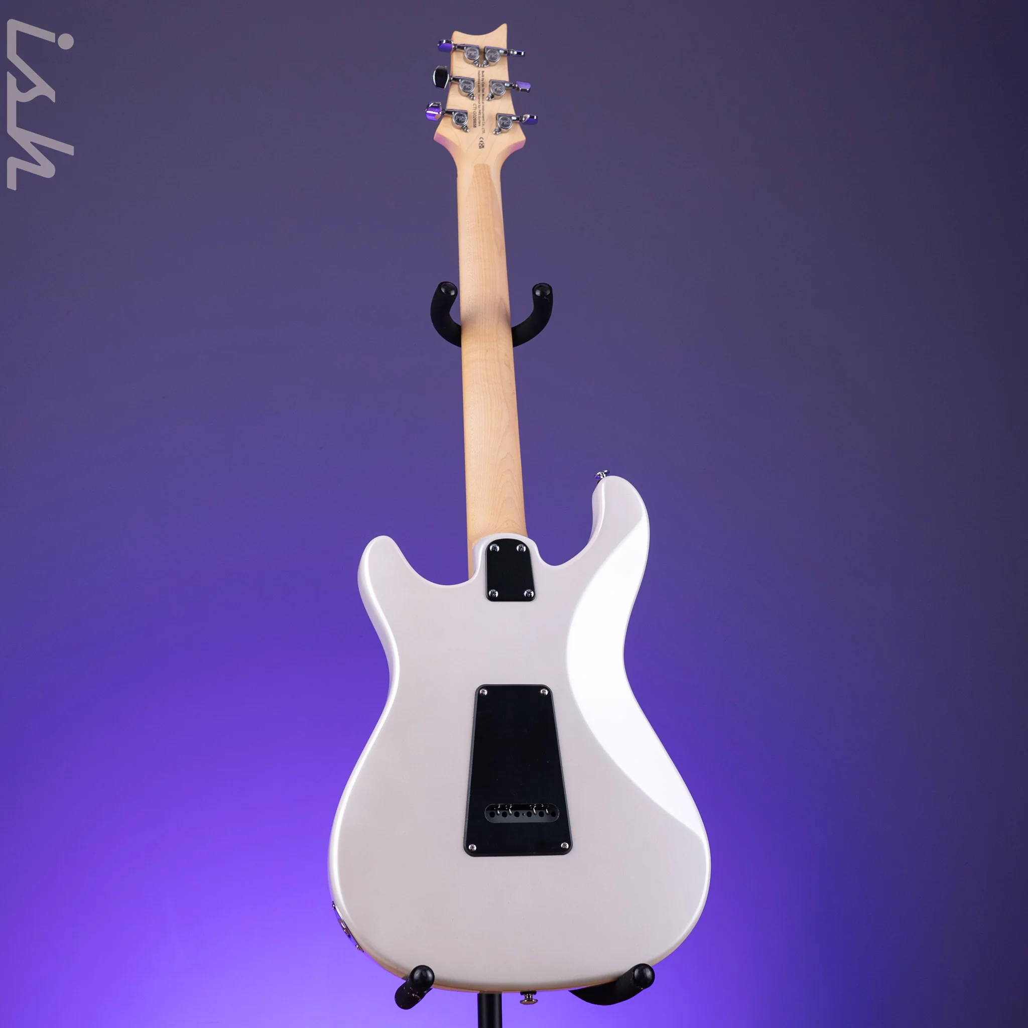PRS SE NF3 Electric Guitar White Pearl Maple Fretboard Demo - Image 7