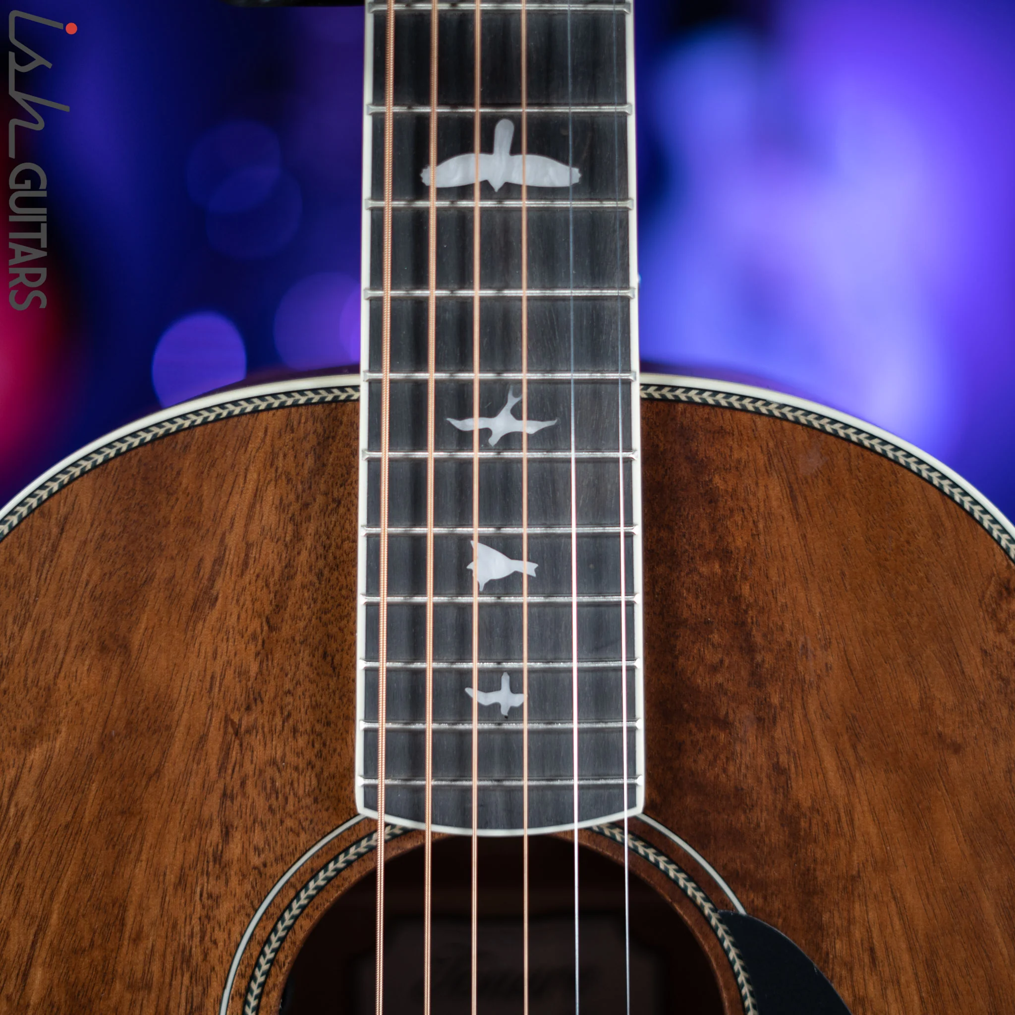 PRS SE P20E Tonare Acoustic-Electric Guitar Vintage Mahogany - Image 5