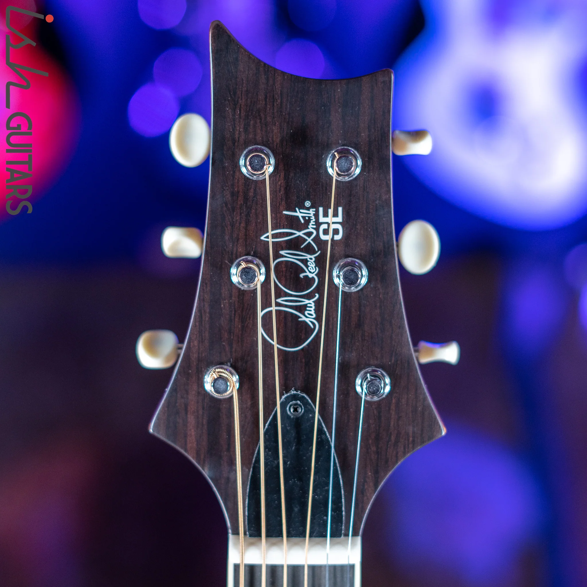 2021 PRS SE P20E Tonare Acoustic-Electric Guitar Vintage Mahogany - Image 5