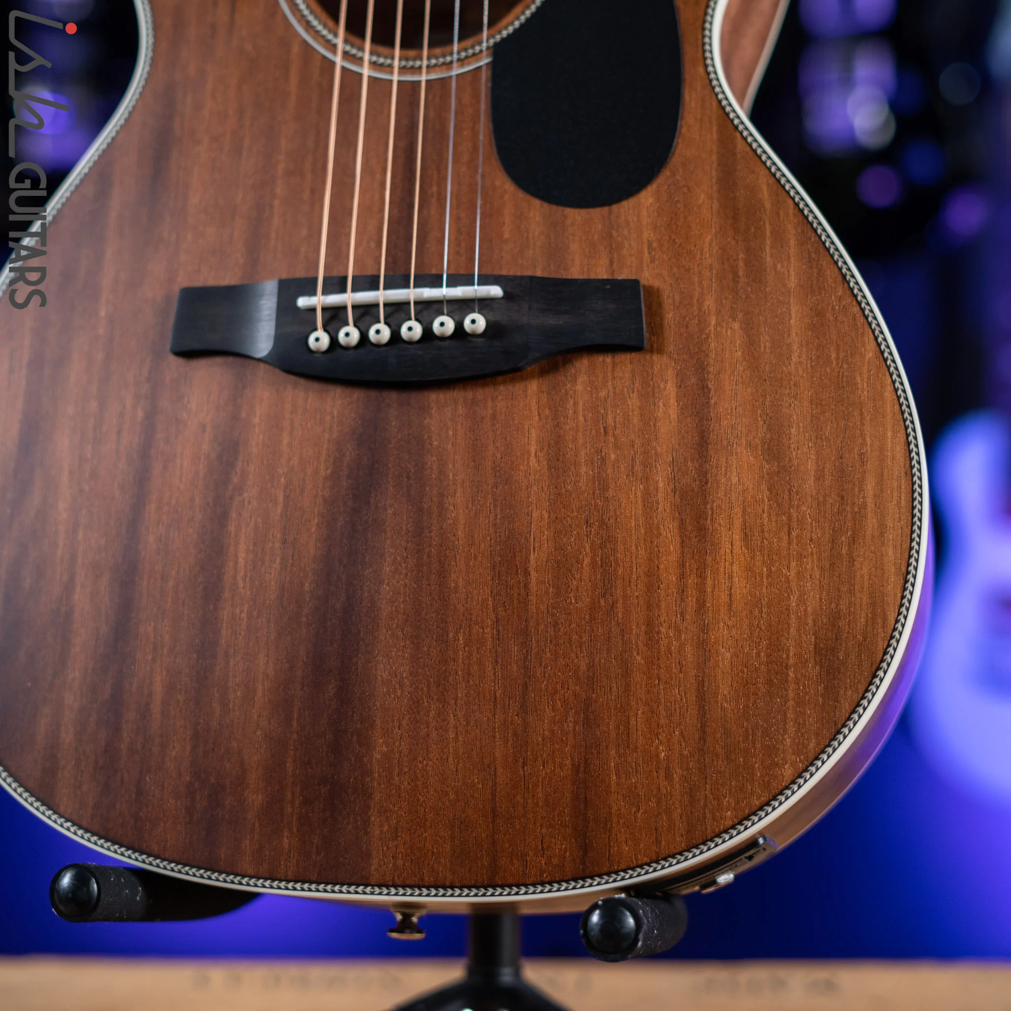 PRS SE P20E Tonare Acoustic-Electric Guitar Vintage Mahogany - Image 4