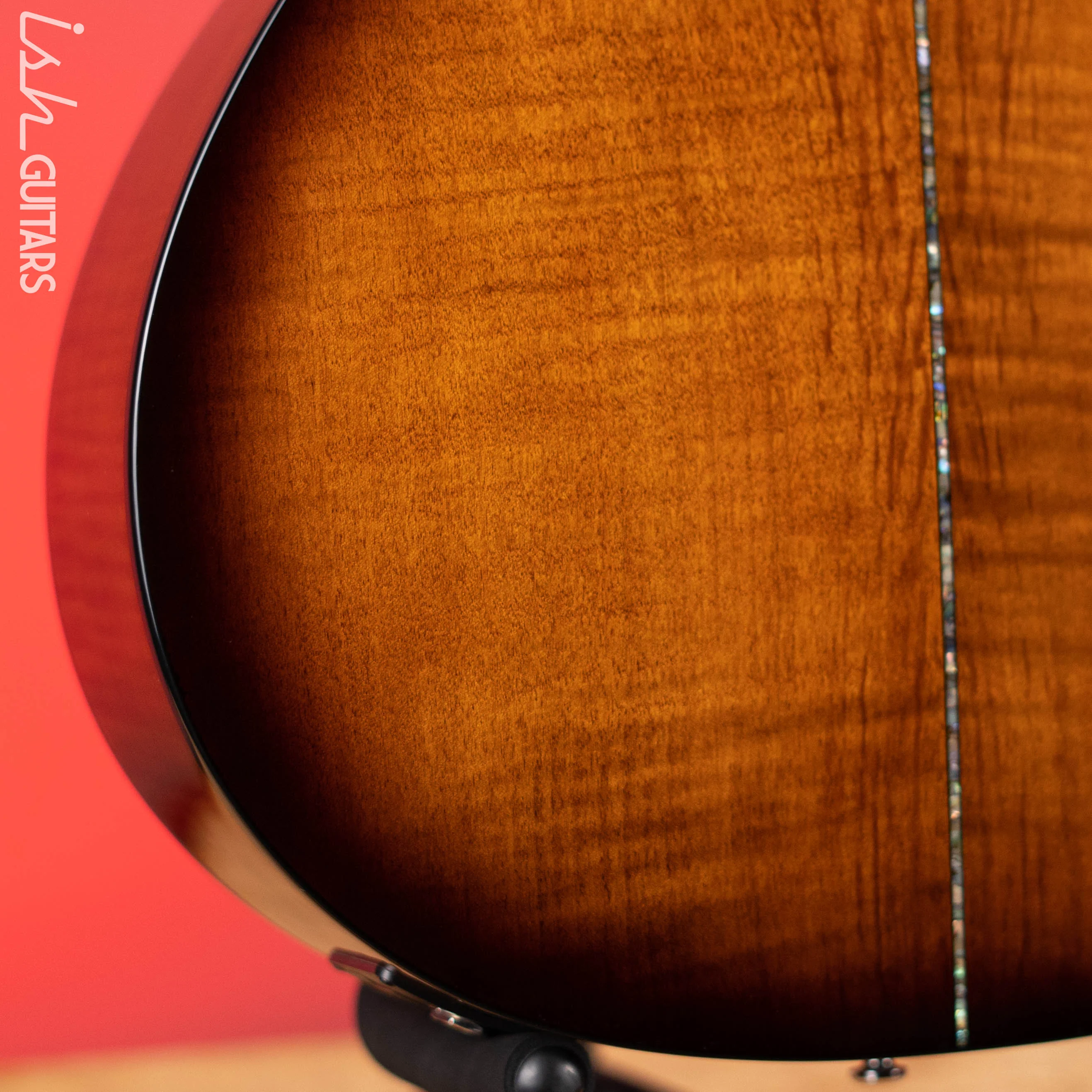 PRS SE P50E Tonare Parlor Acoustic Guitar Black Gold Demo - Image 11