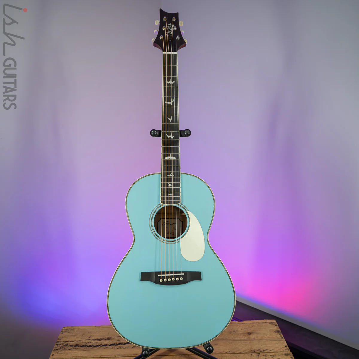 PRS SE P20E Parlor Acoustic Electric Powder Blue - Image 2