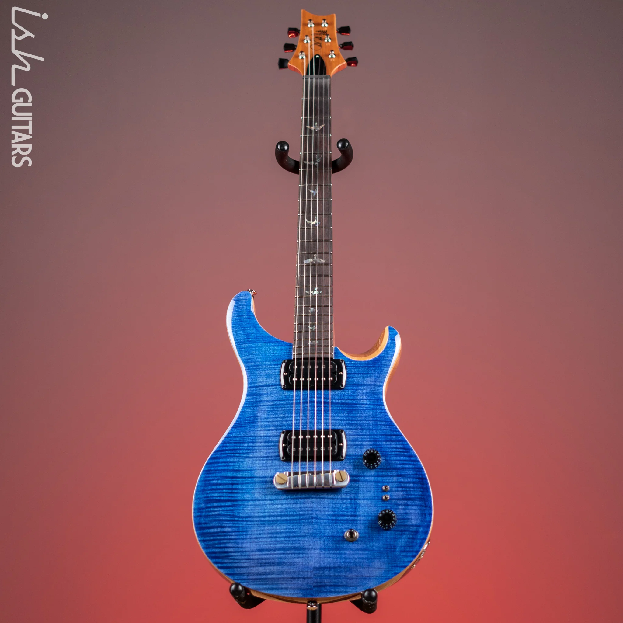 PRS SE Paul’s Guitar Electric Guitar Faded Blue - Image 2