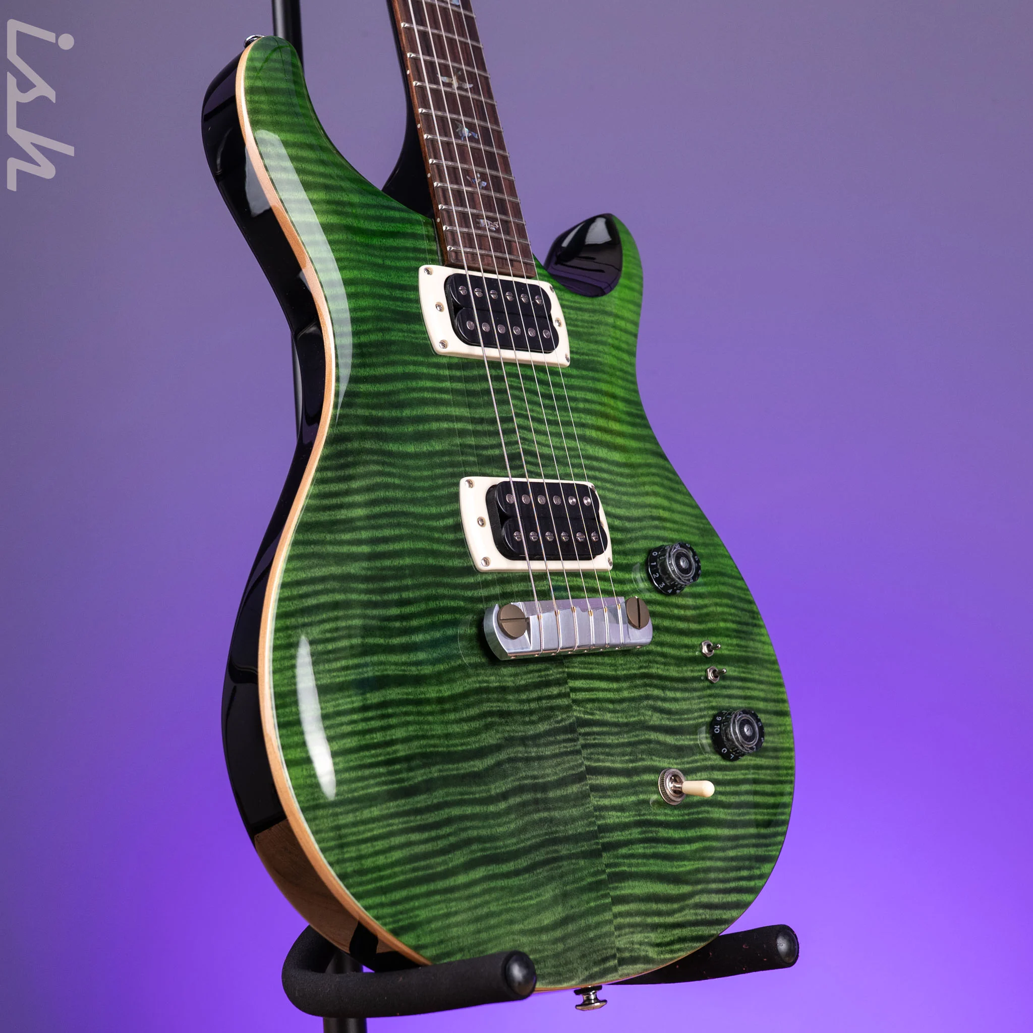 PRS SE Paul's Guitar Teal Black *New Color* - Image 3