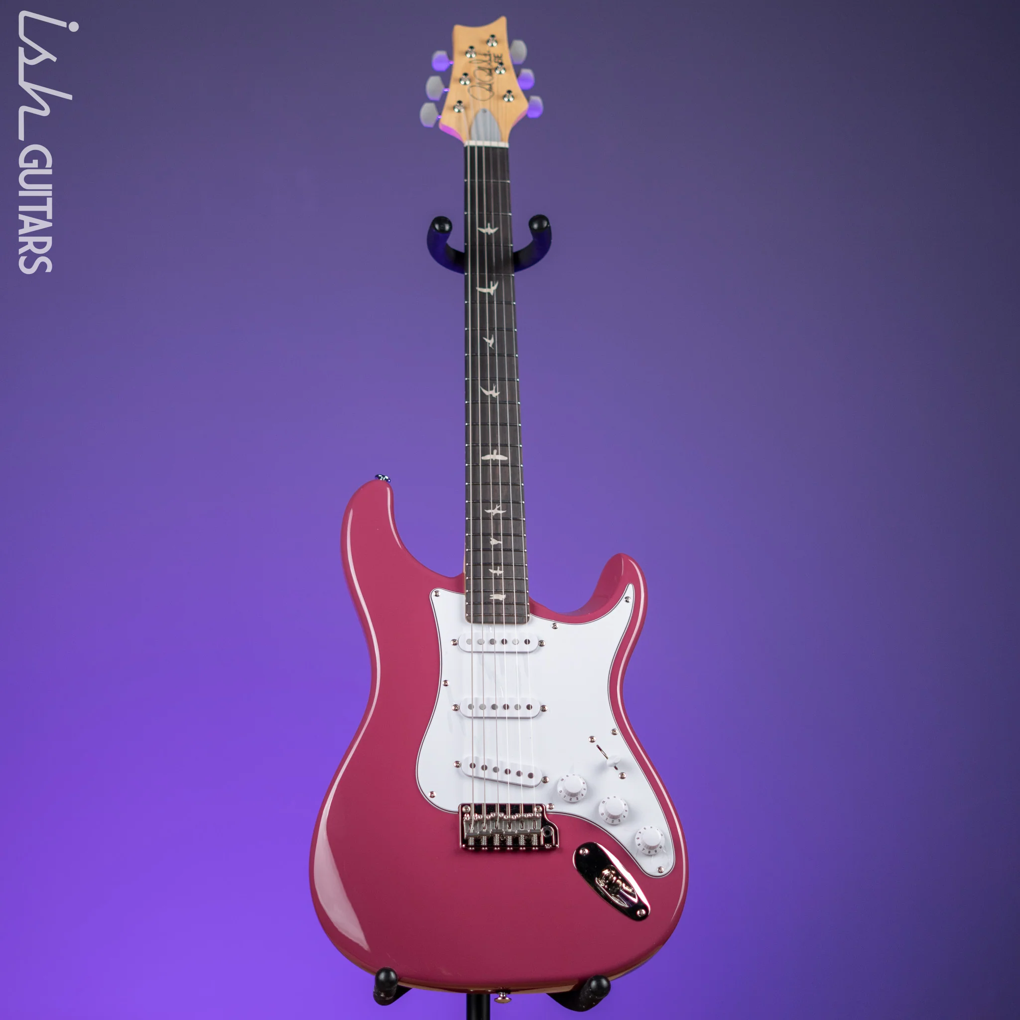 PRS SE Silver Sky Dragon Fruit Demo - Image 2
