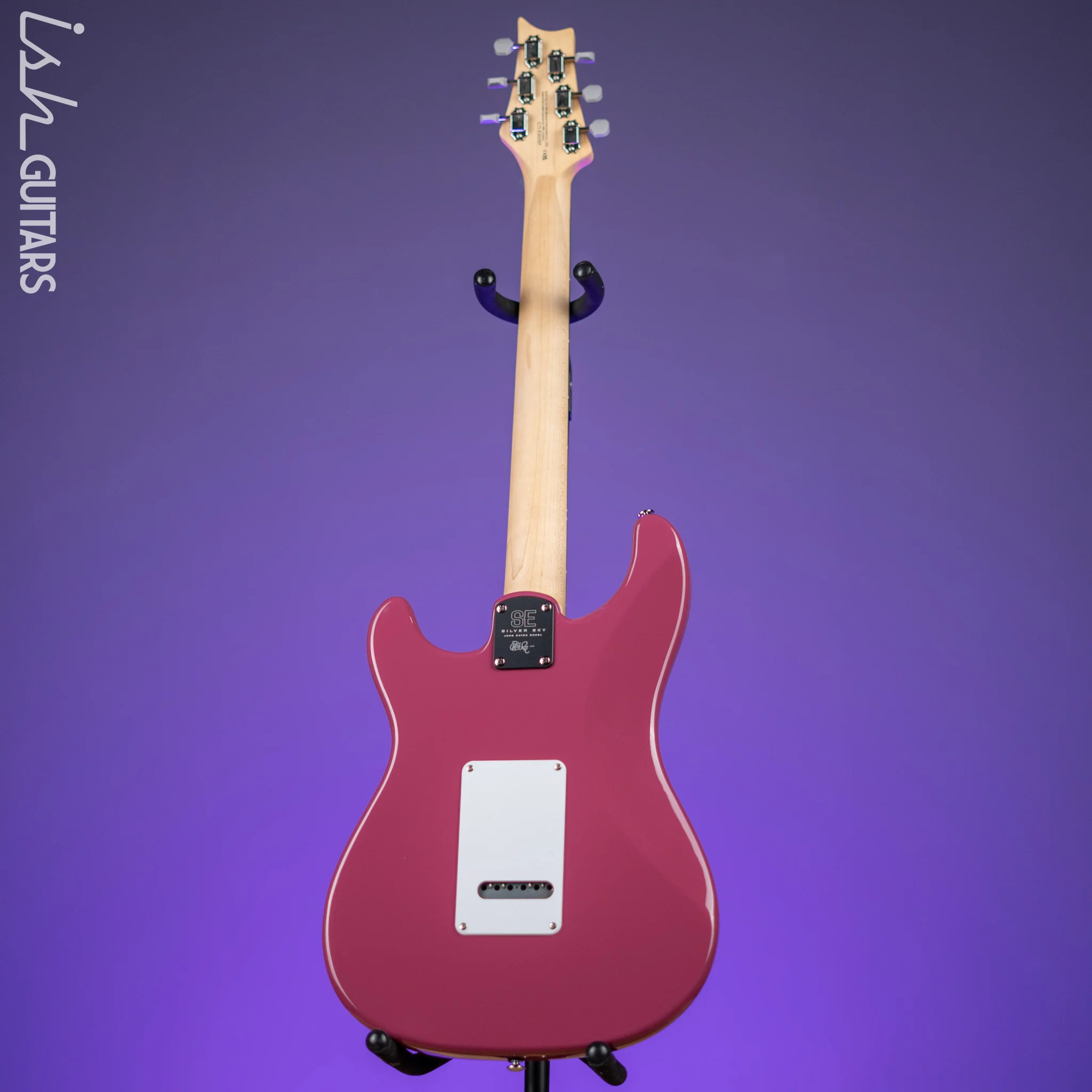 PRS SE Silver Sky Dragon Fruit Demo - Image 8