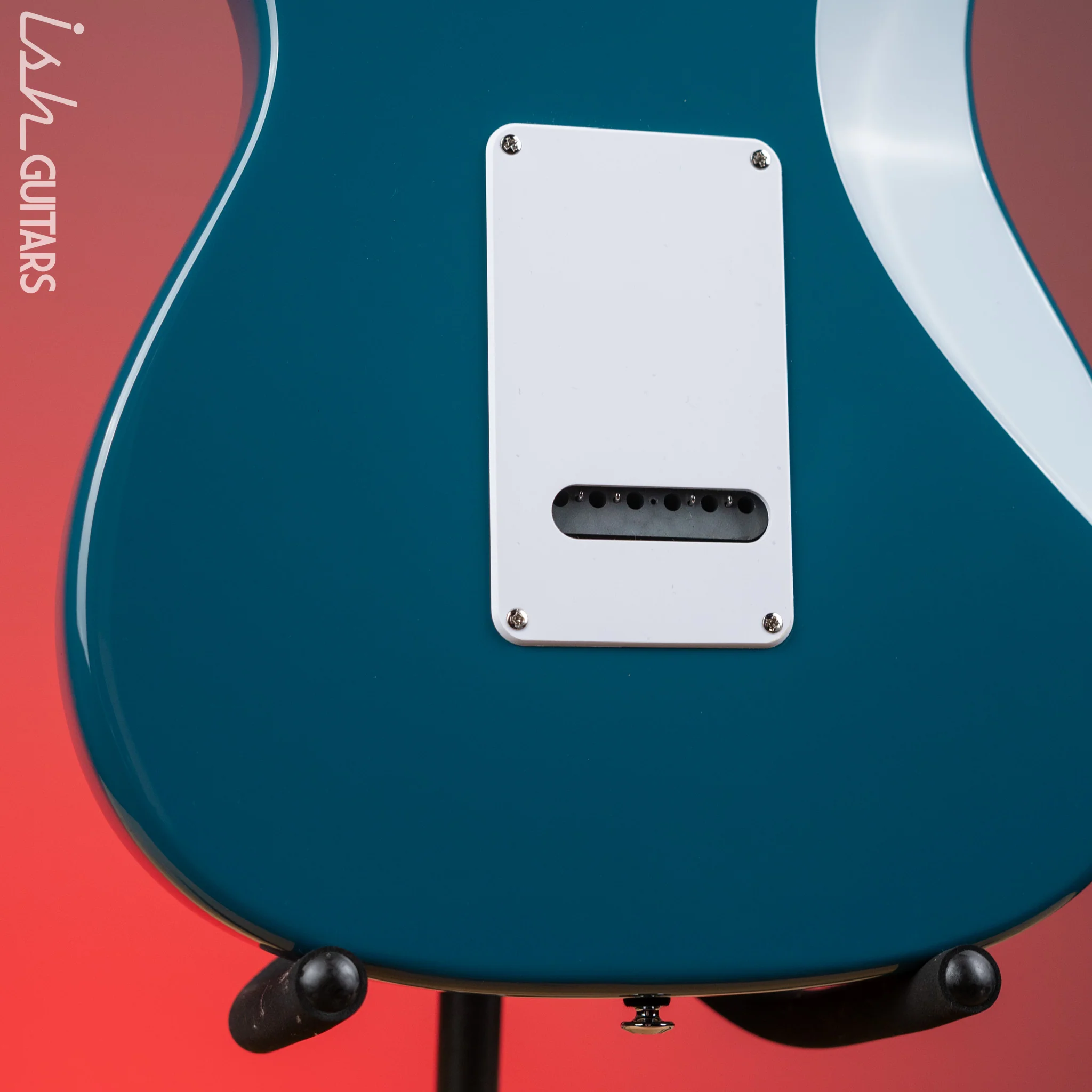PRS SE Silver Sky Electric Guitar Nylon Blue - Maple Fretboard Demo - Image 9