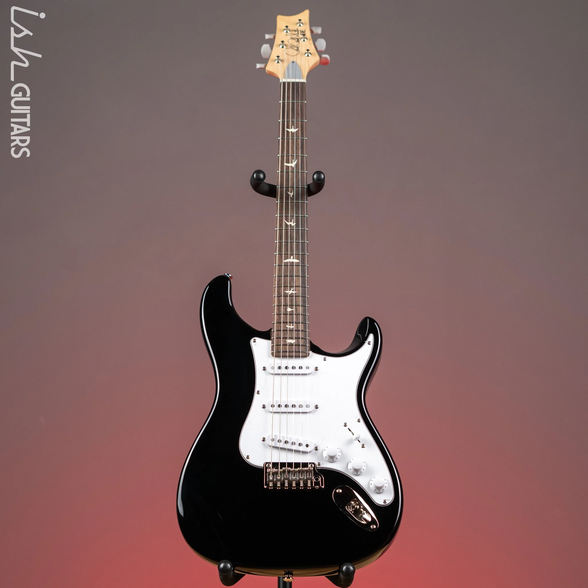 PRS SE Silver Sky Electric Guitar Piano Black Demo - Image 2