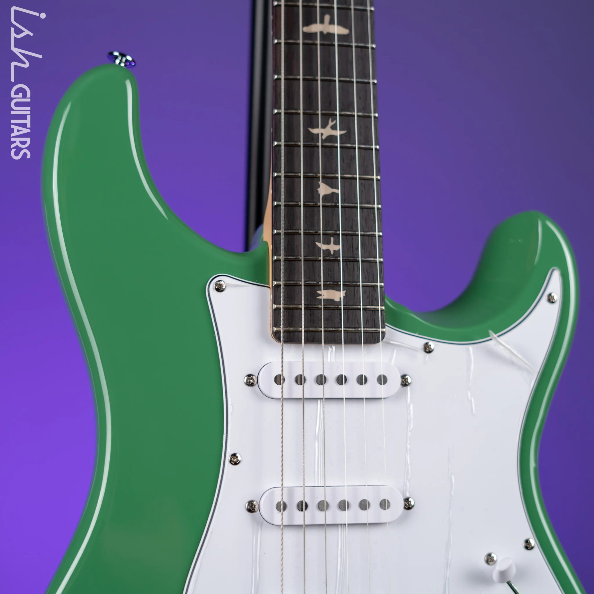 PRS SE Silver Sky Ever Green Demo - Image 3