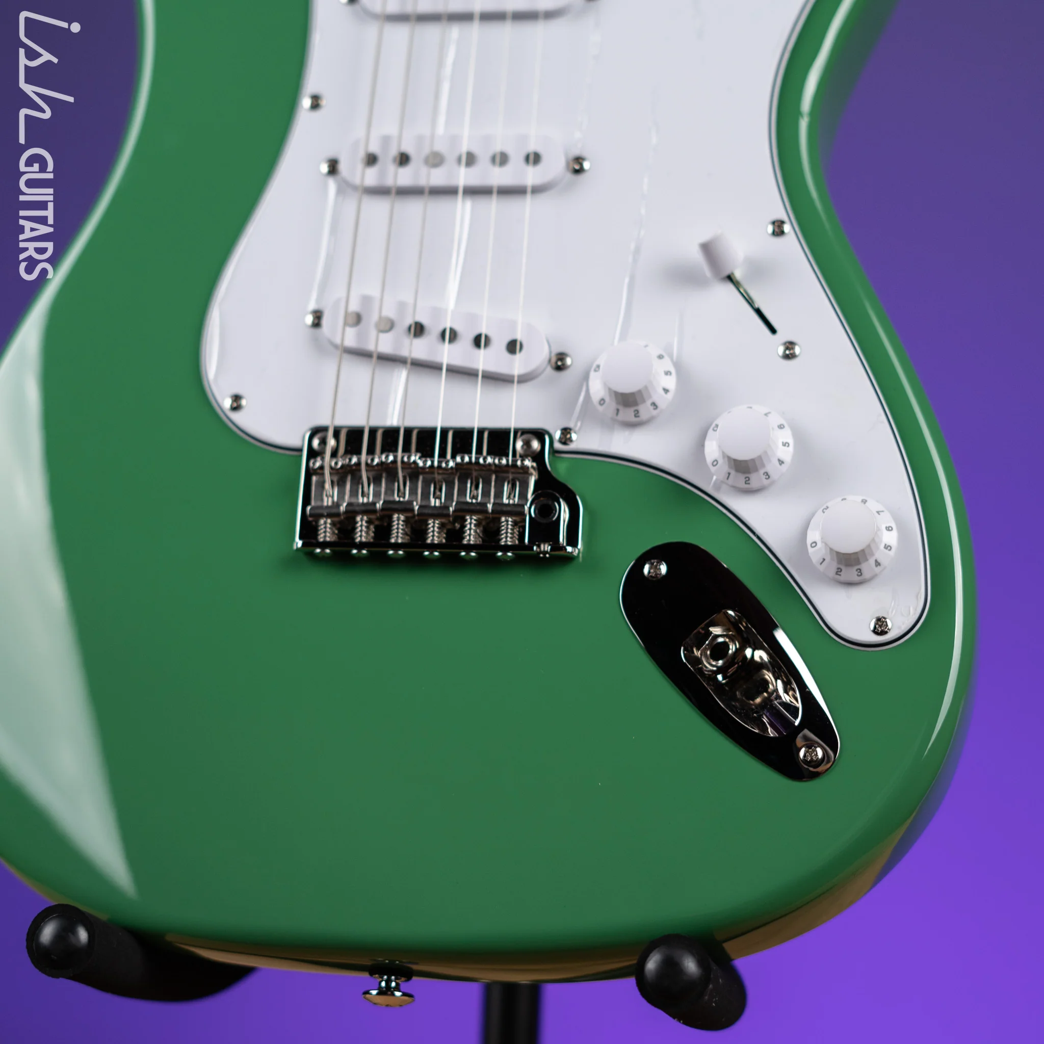 PRS SE Silver Sky Ever Green Demo - Image 4