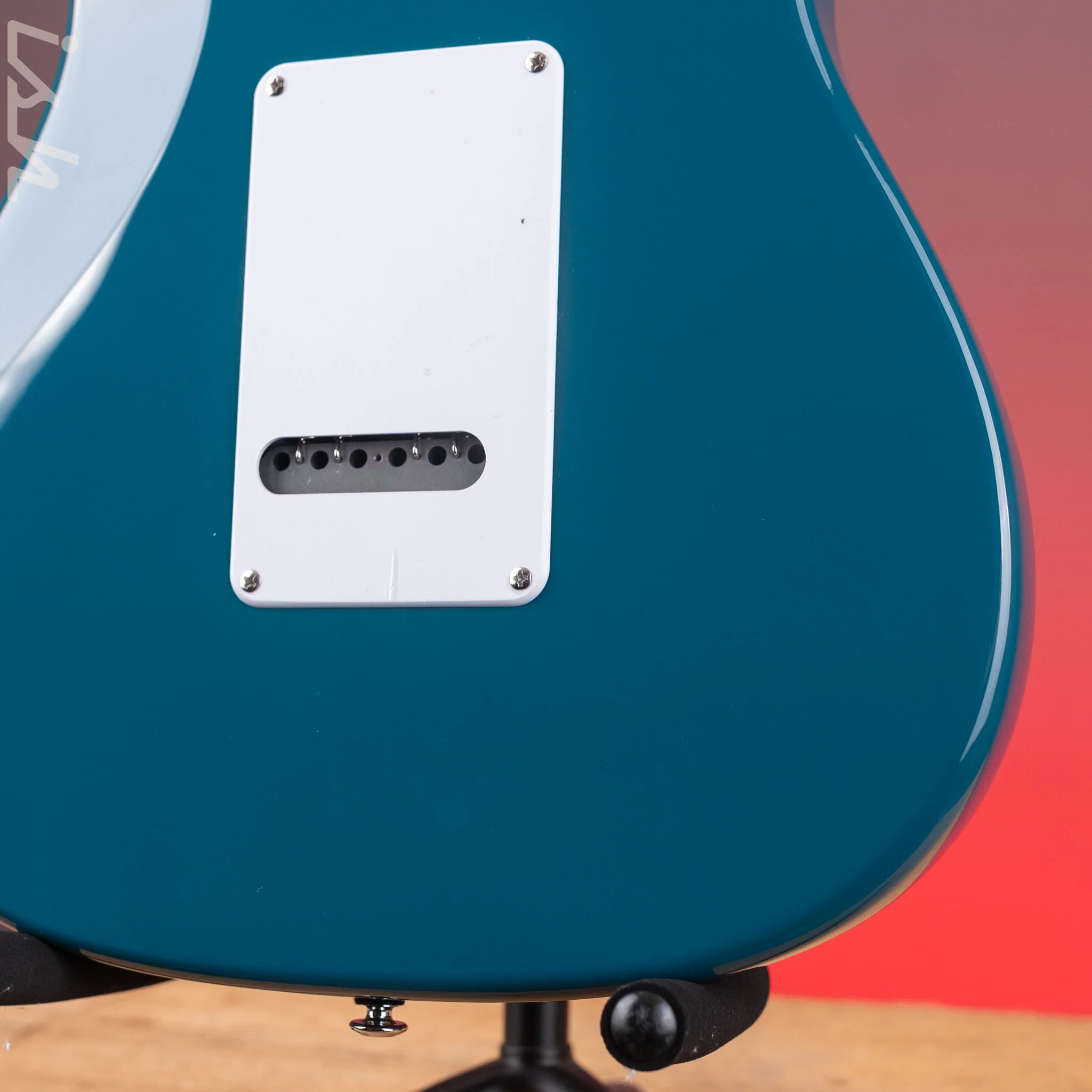 PRS SE Silver Sky Lefty Nylon Blue - Maple Board - Image 9