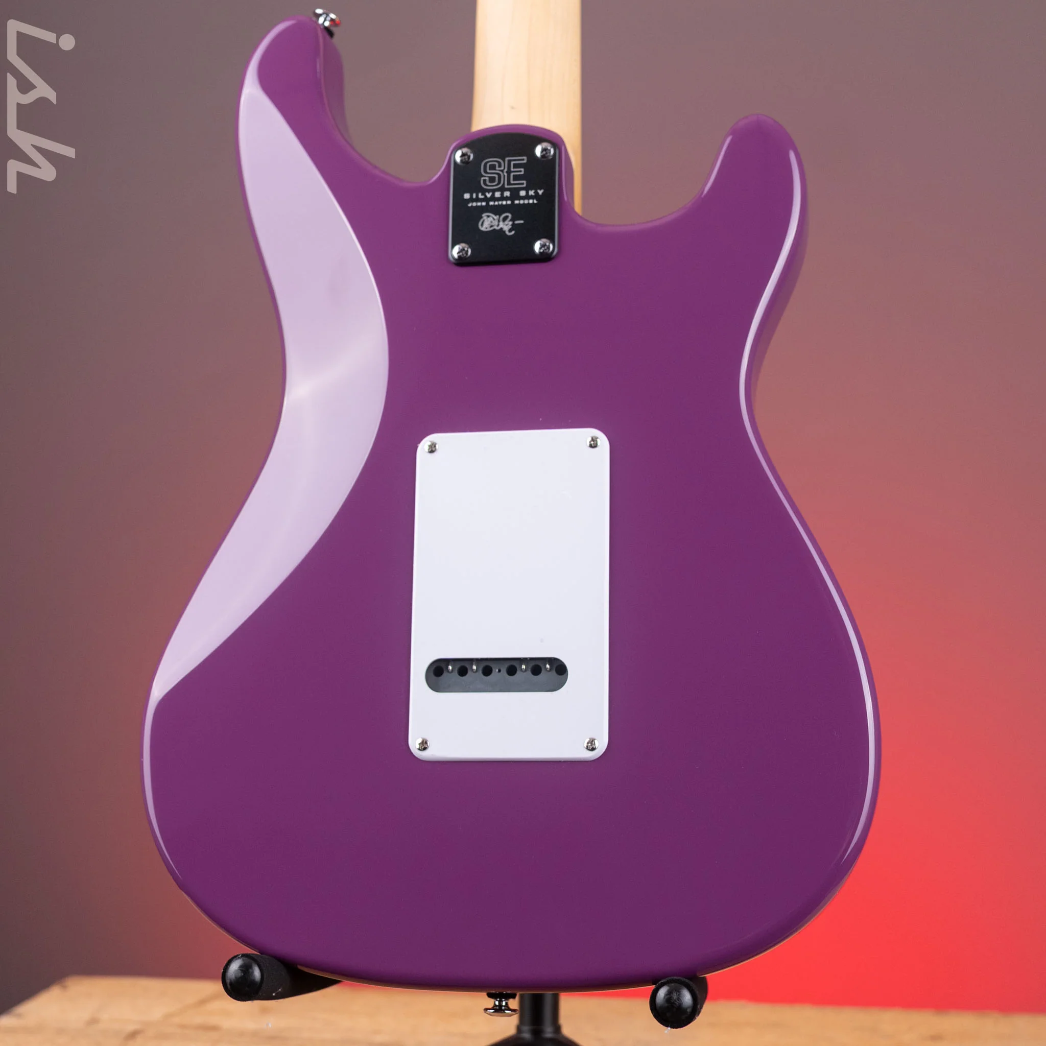 PRS SE Silver Sky Lefty Summit Purple - Maple Board - Image 7