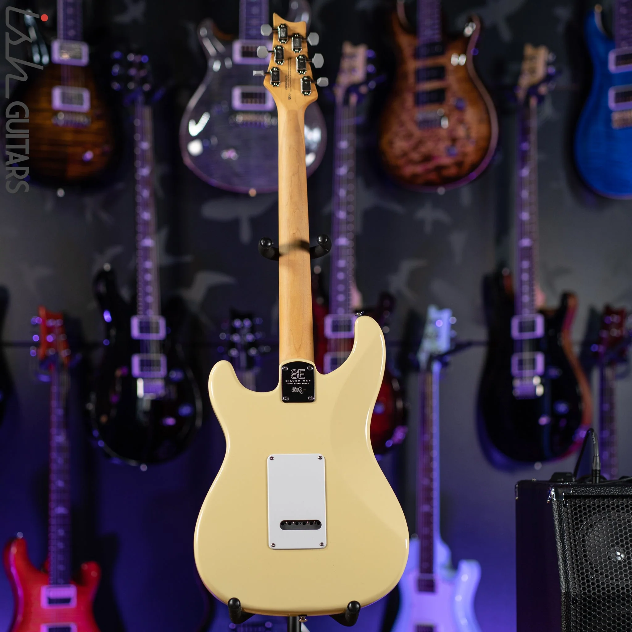 PRS SE Silver Sky Moon White Demo - Image 10