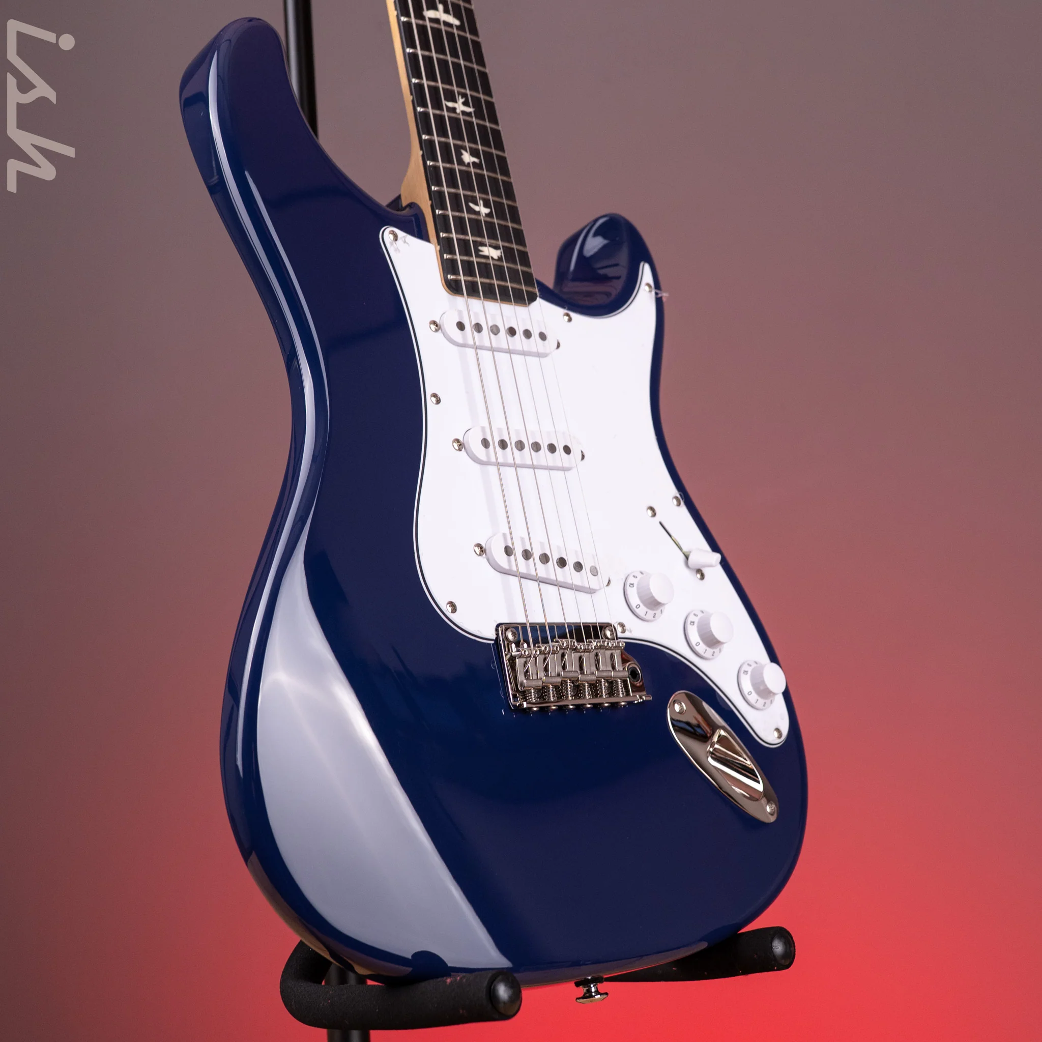 PRS SE Silver Sky Rosewood Board Trad Blue - Image 3