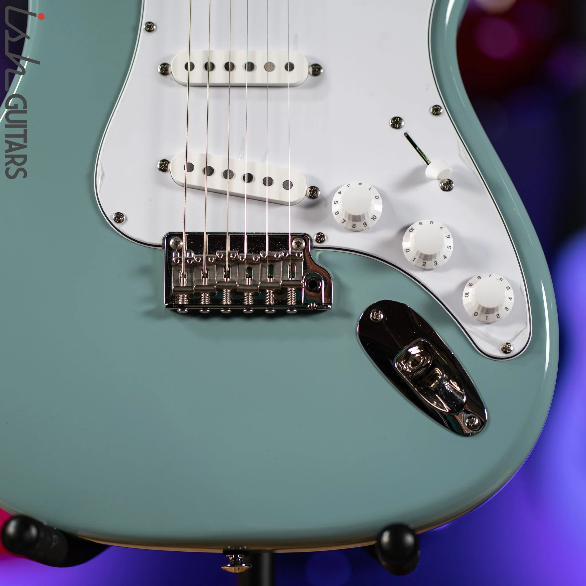 PRS SE Silver Sky Stone Blue DEMO - Image 4