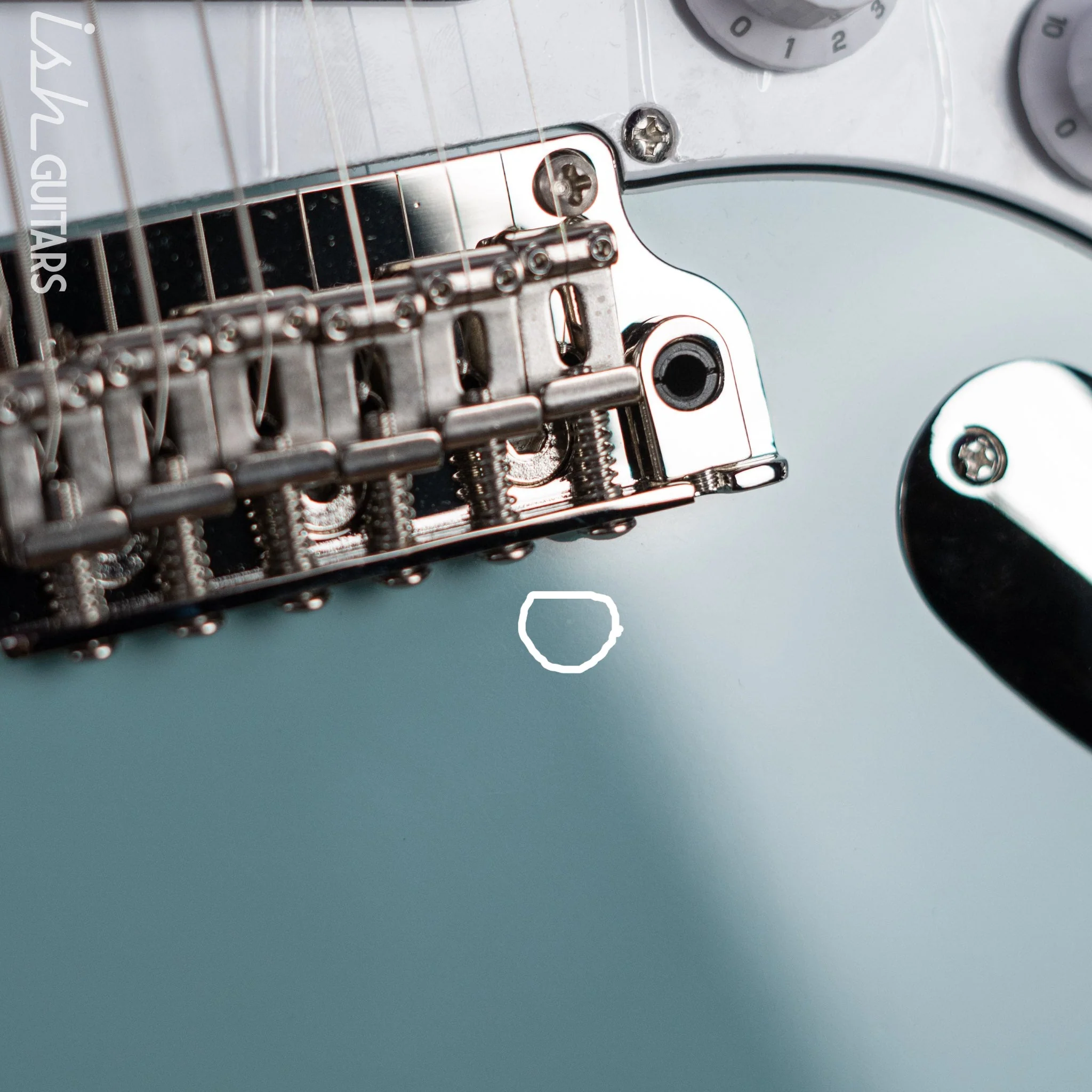 PRS SE Silver Sky Stone Blue DEMO - Image 5
