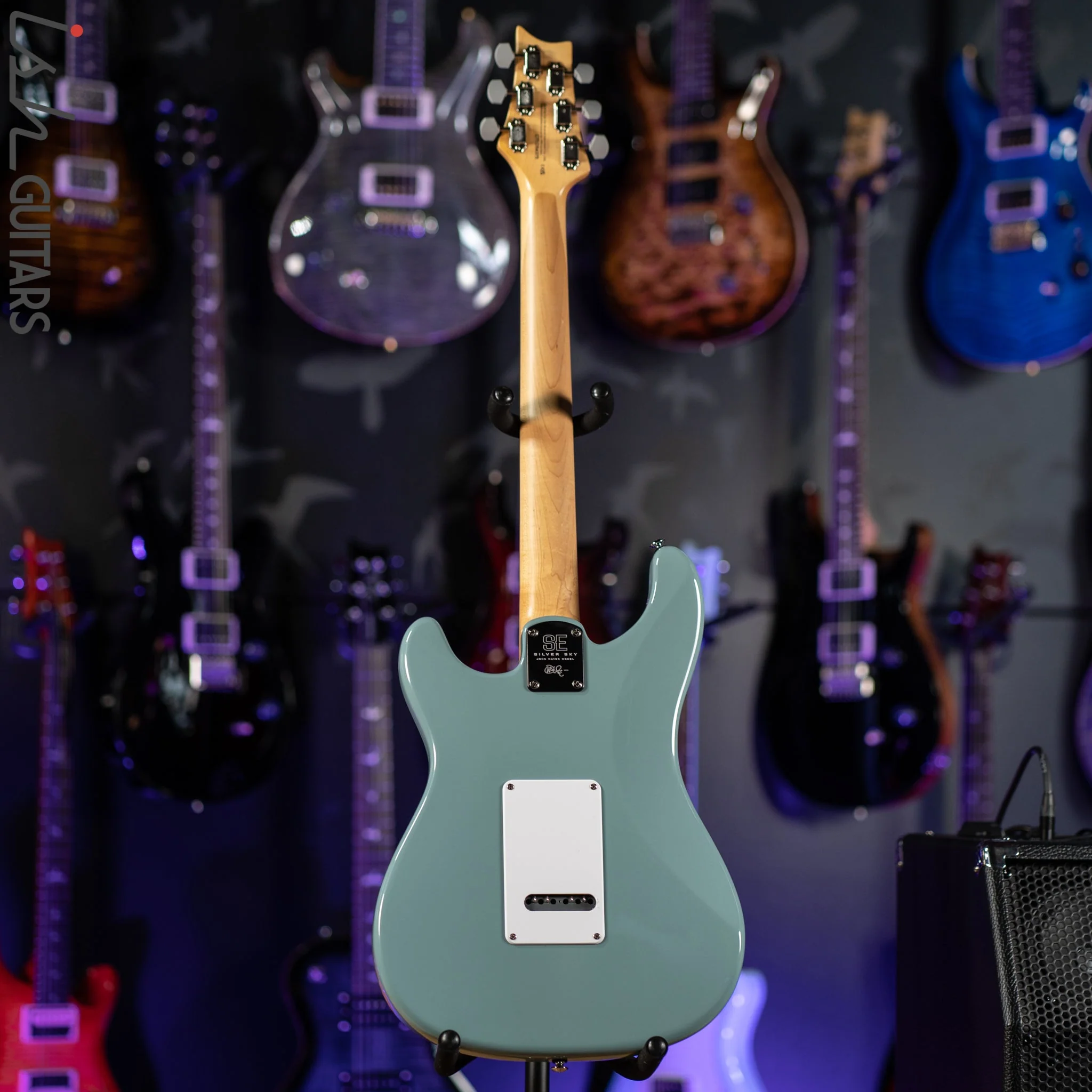 PRS SE Silver Sky Stone Blue DEMO - Image 8