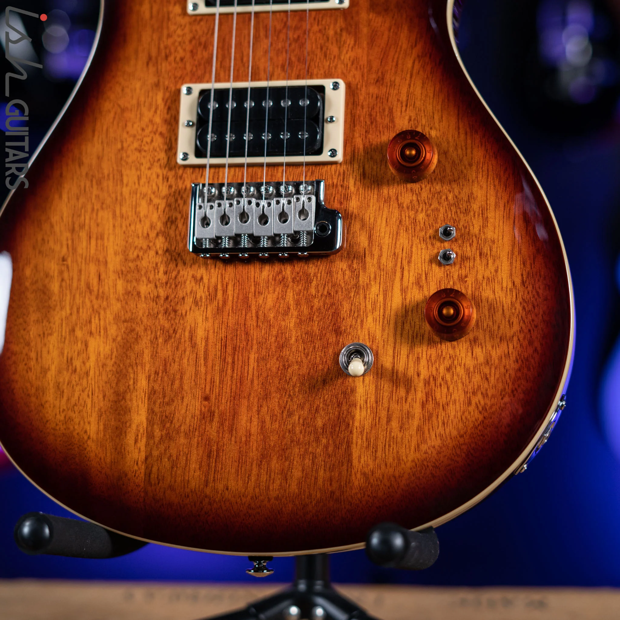 PRS SE Standard 24-08 Electric Guitar Tobacco Sunburst - Image 4