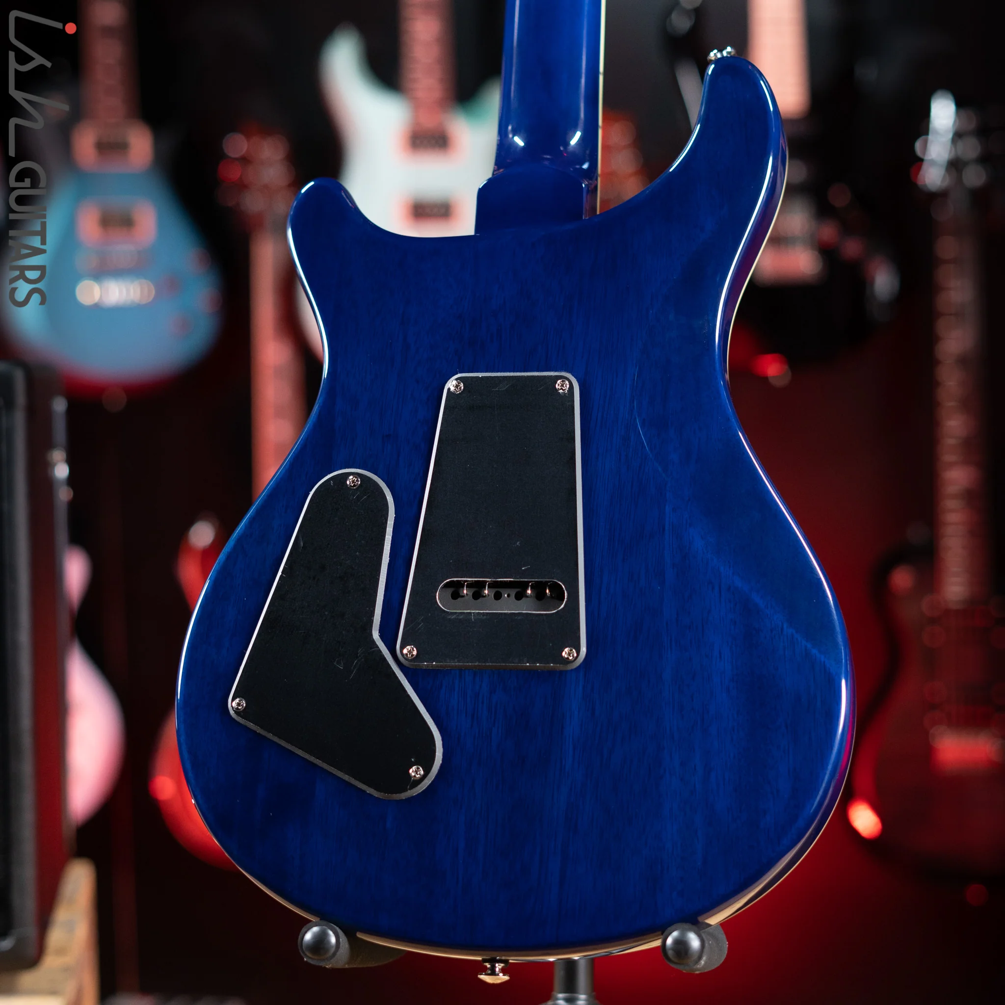 PRS SE Standard 24-08 Electric Guitar Translucent Blue - Image 7