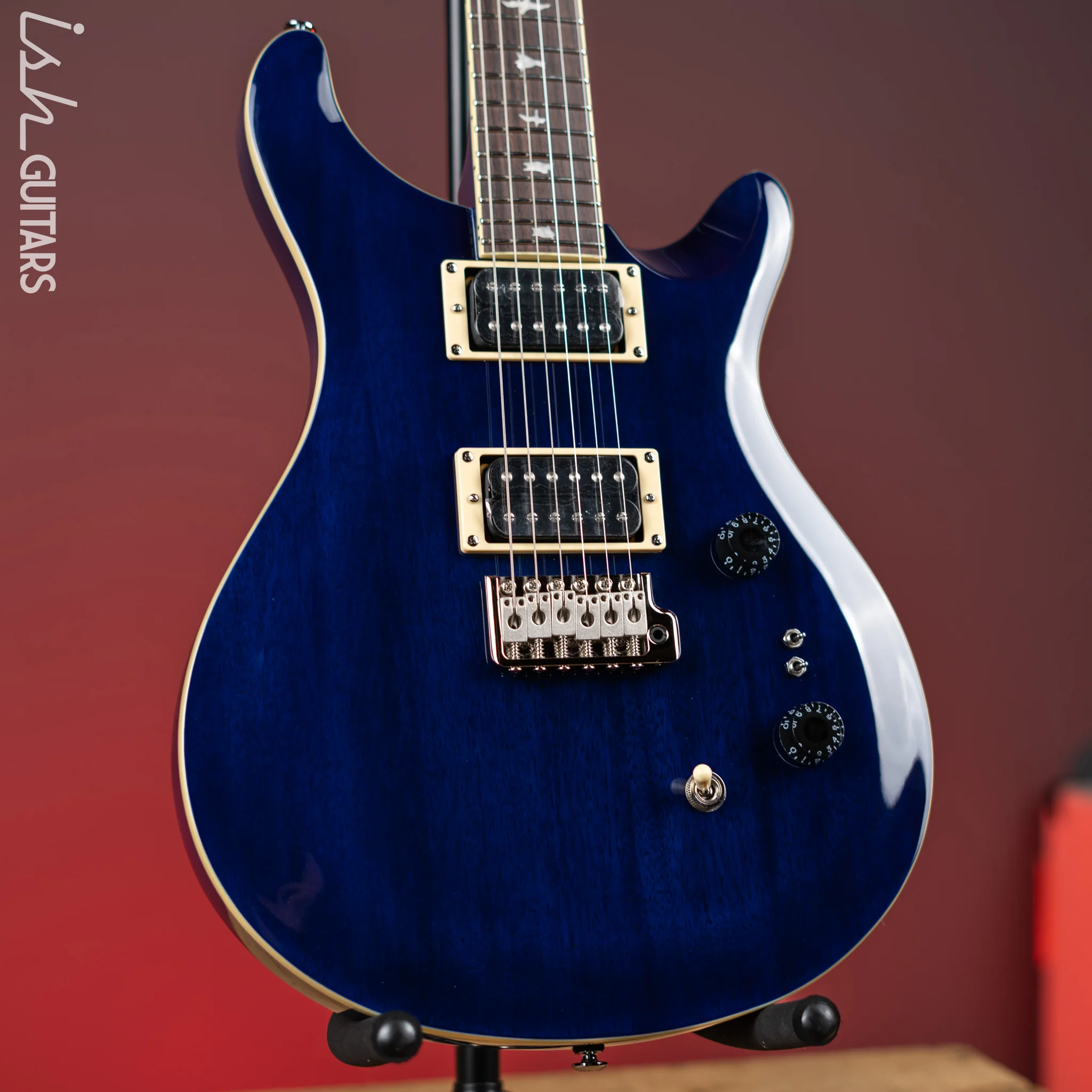 PRS SE Standard 24-08 Electric Guitar Translucent Blue