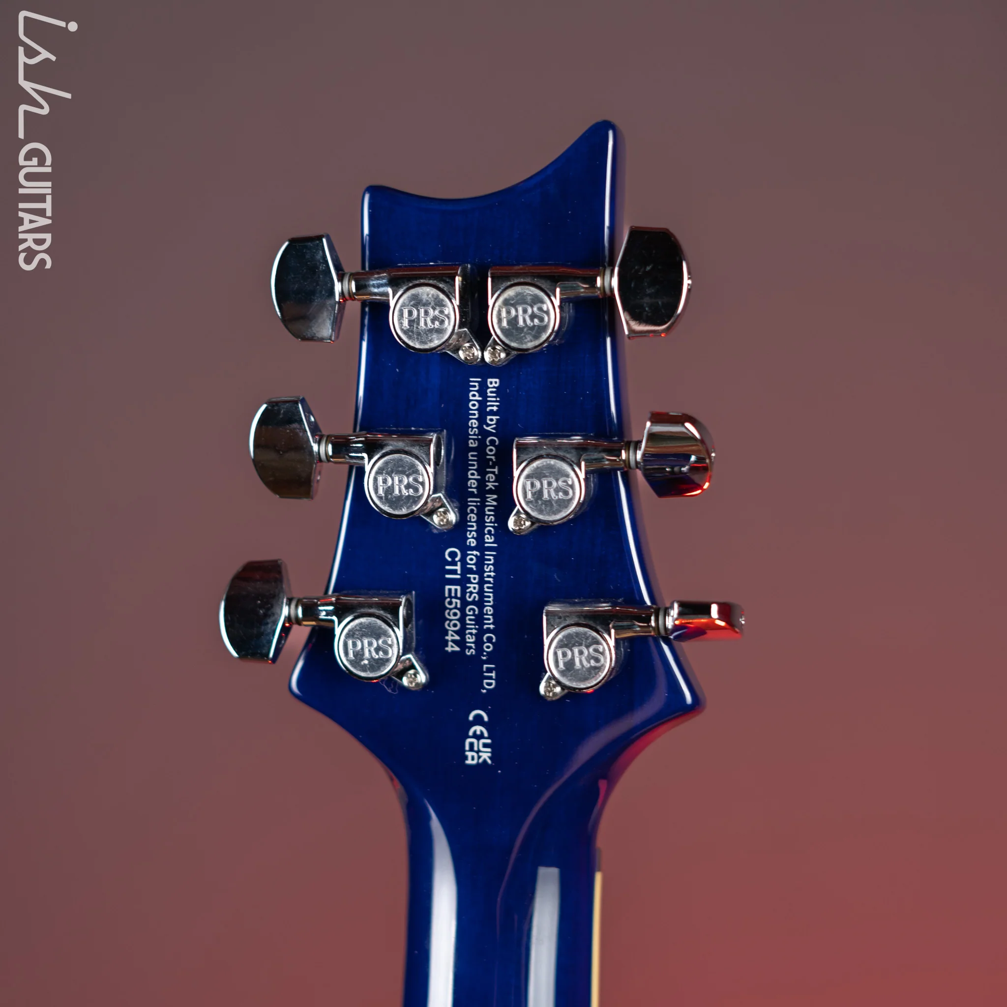 PRS SE Standard 24-08 Electric Guitar Translucent Blue - Image 10