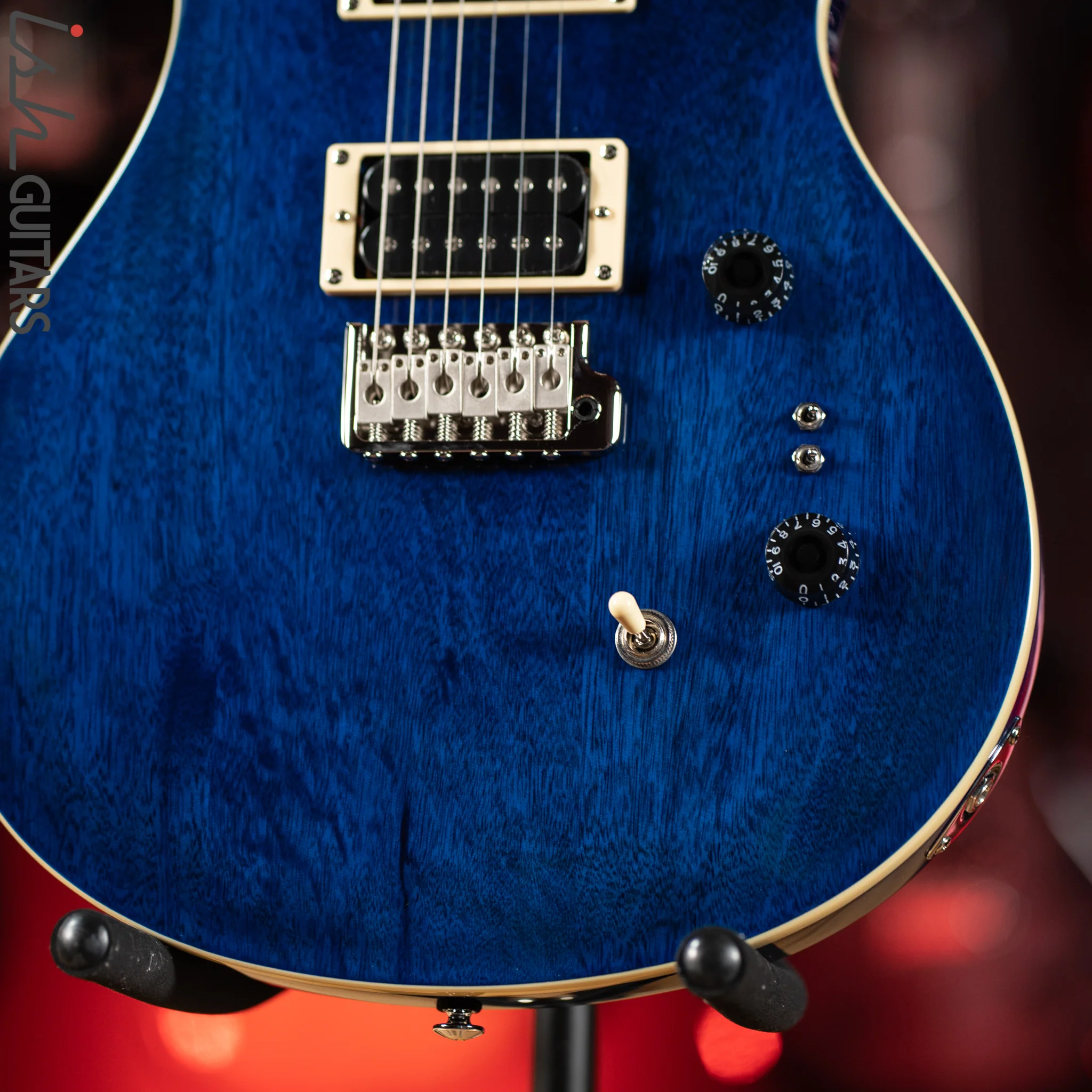 PRS SE Standard 24-08 Electric Guitar Translucent Blue - Image 4