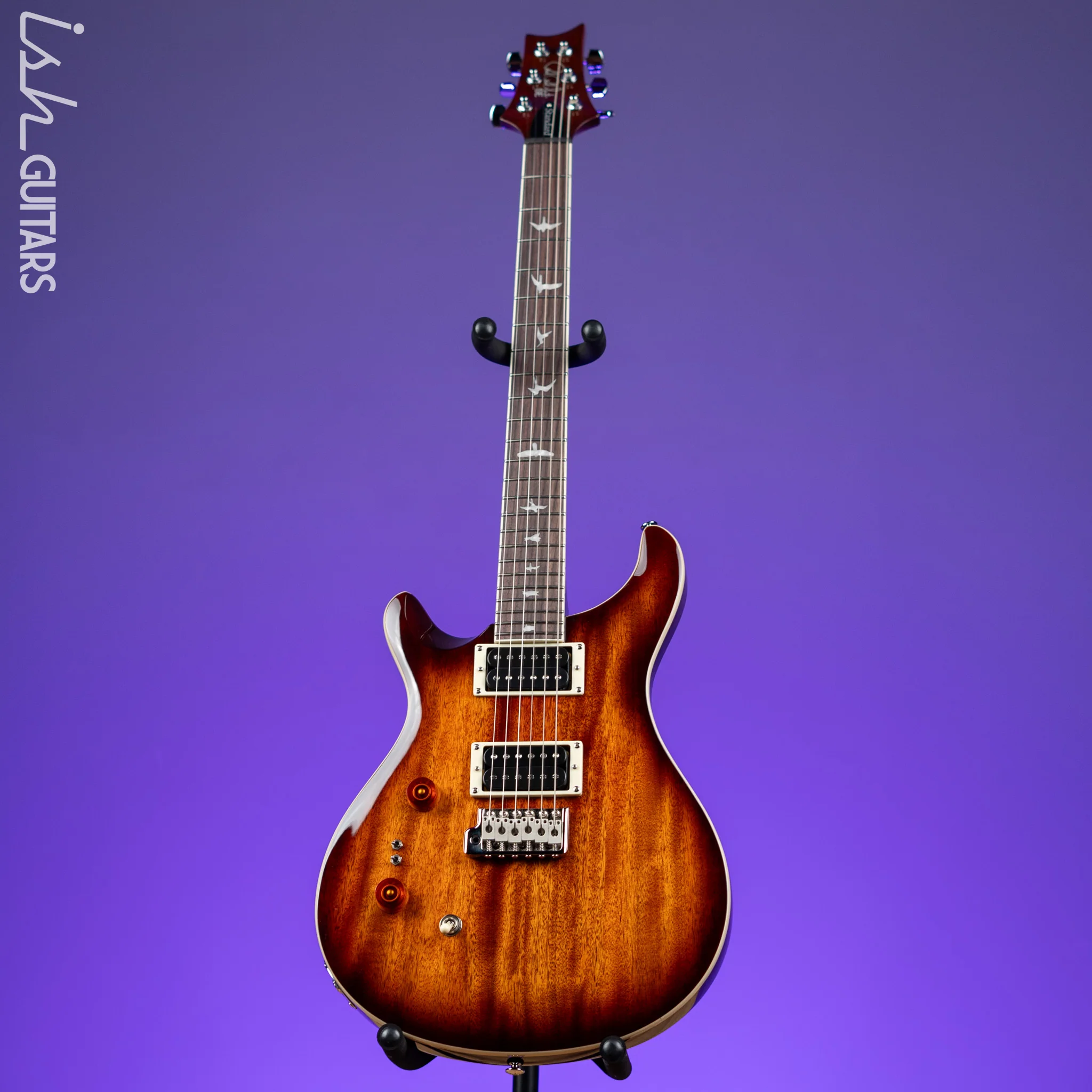 PRS SE Standard 24-08 Left Handed Electric Guitar Tobacco Sunburst - Image 2