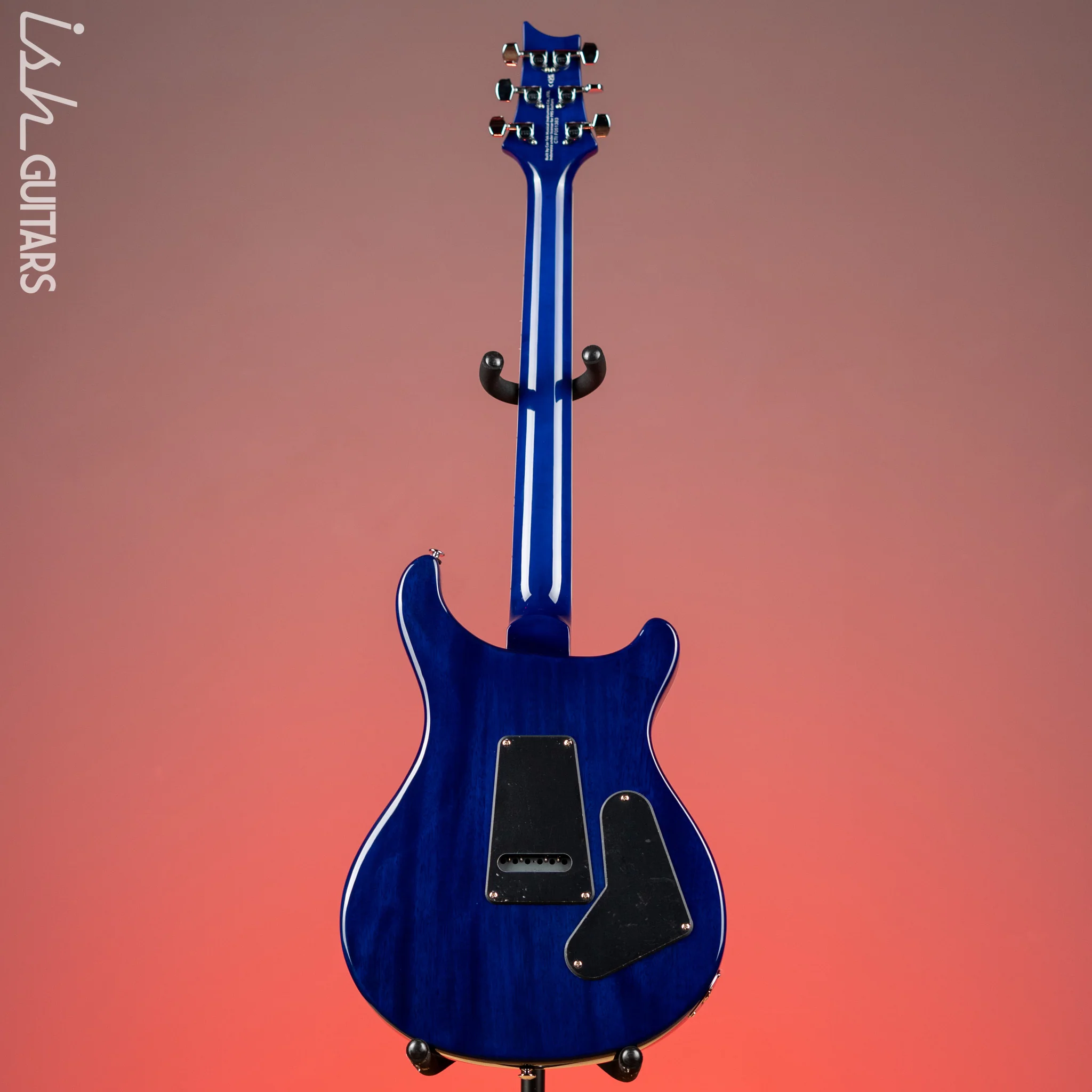 PRS SE Standard 24-08 Left-Handed Electric Guitar Translucent Blue - Image 6
