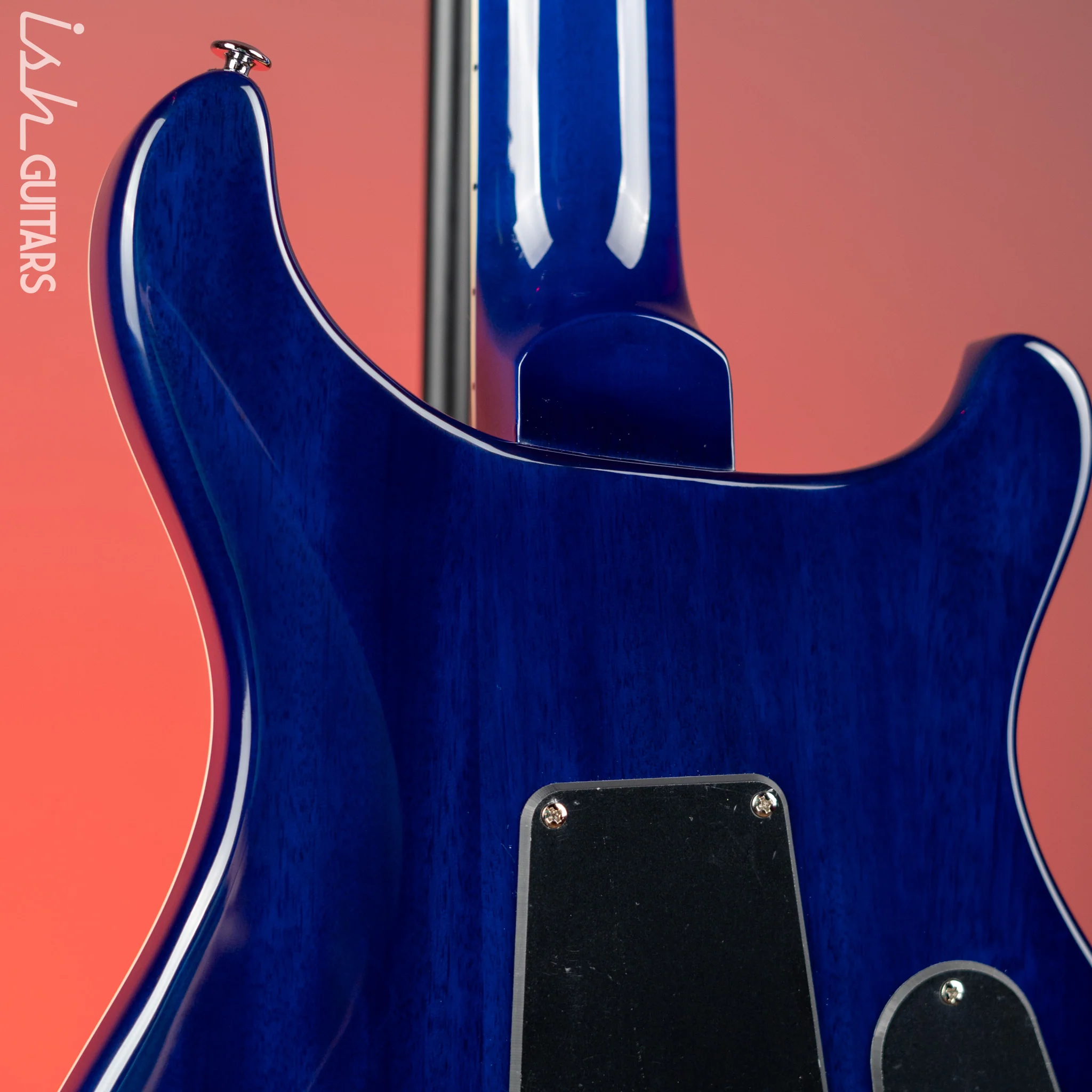 PRS SE Standard 24-08 Left-Handed Electric Guitar Translucent Blue - Image 8
