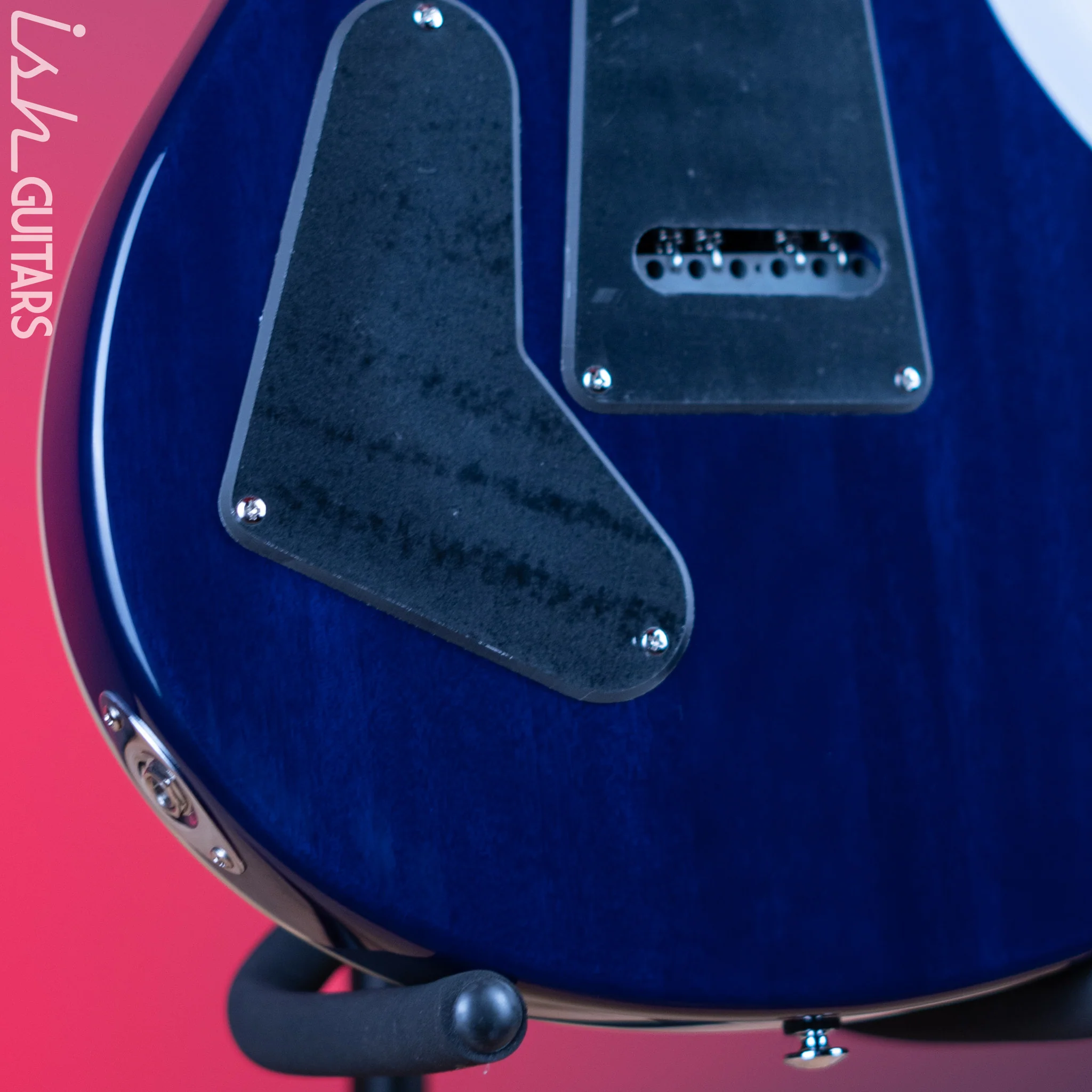PRS SE Standard 24 Electric Guitar Translucent Blue Demo - Image 10