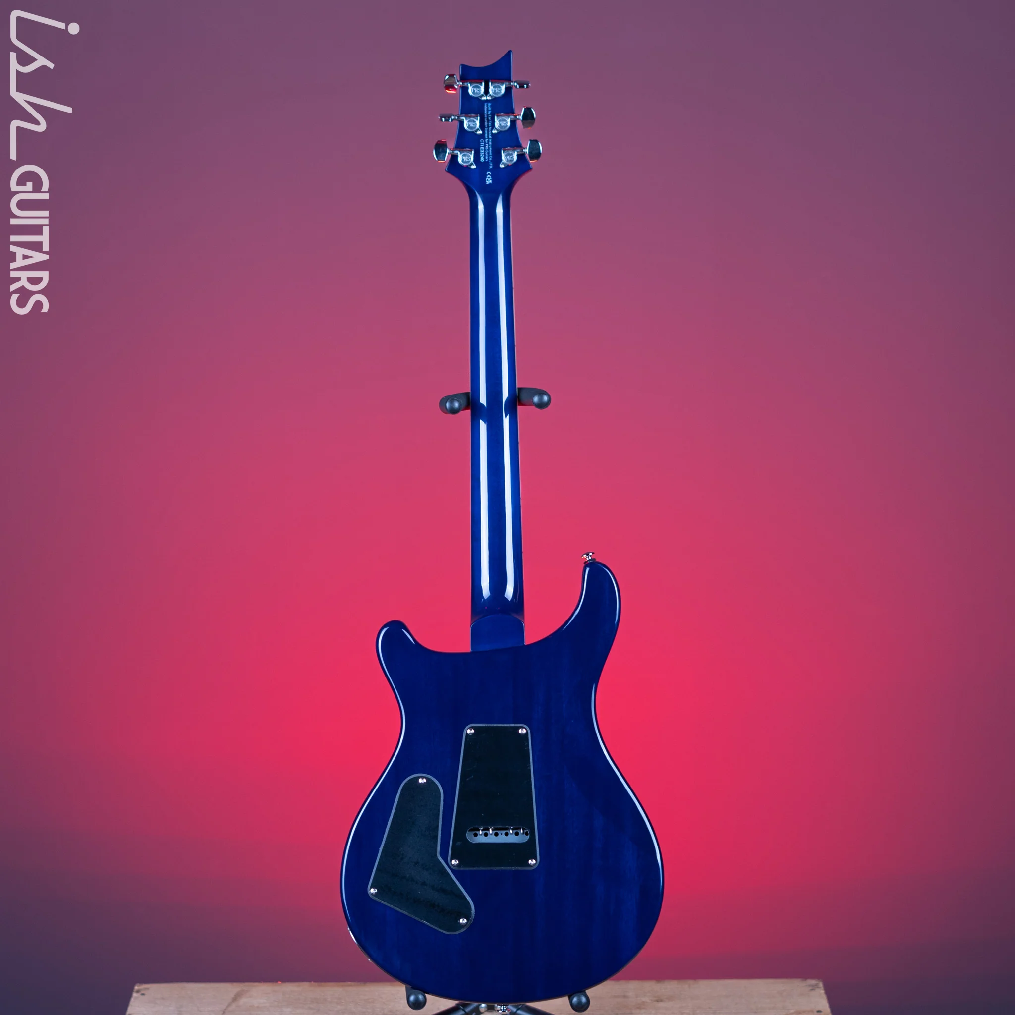 PRS SE Standard 24 Electric Guitar Translucent Blue Demo - Image 7