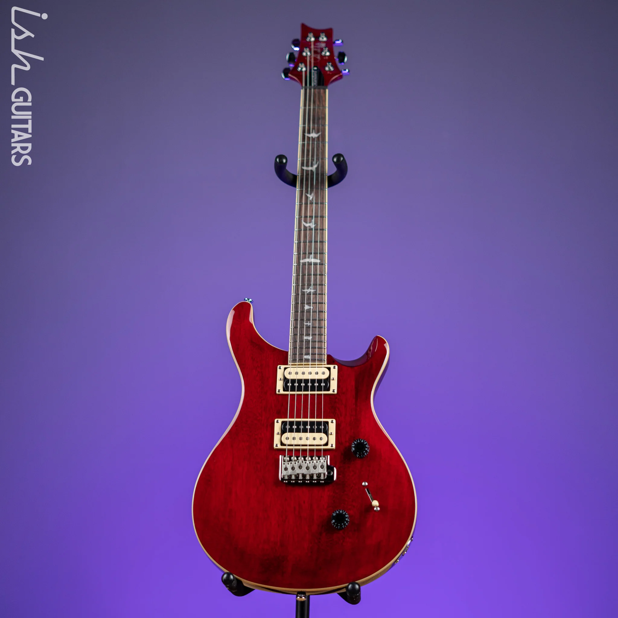 PRS SE Standard 24 Electric Guitar Vintage Cherry - Image 2